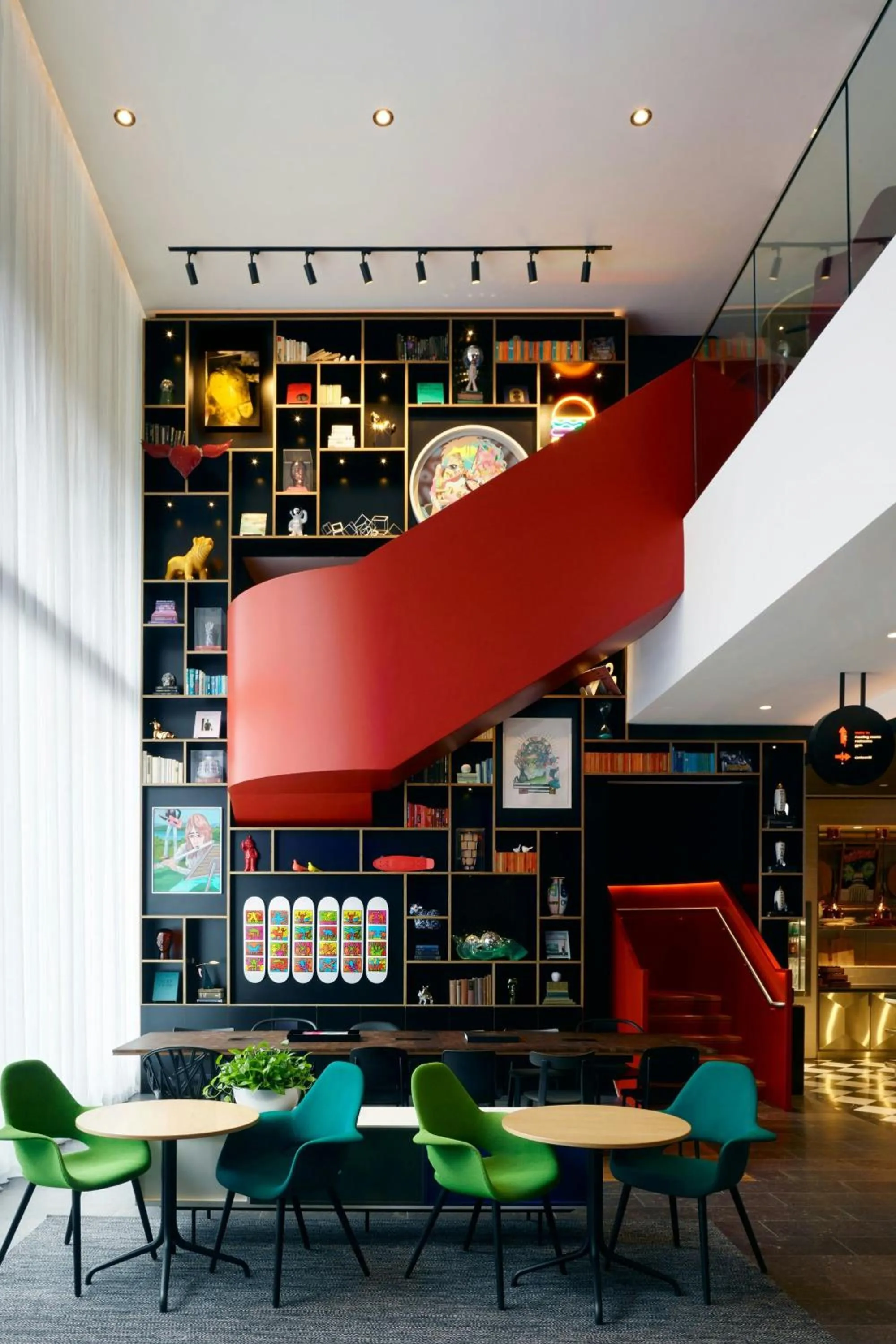 Lobby or reception in citizenM Washington Capital