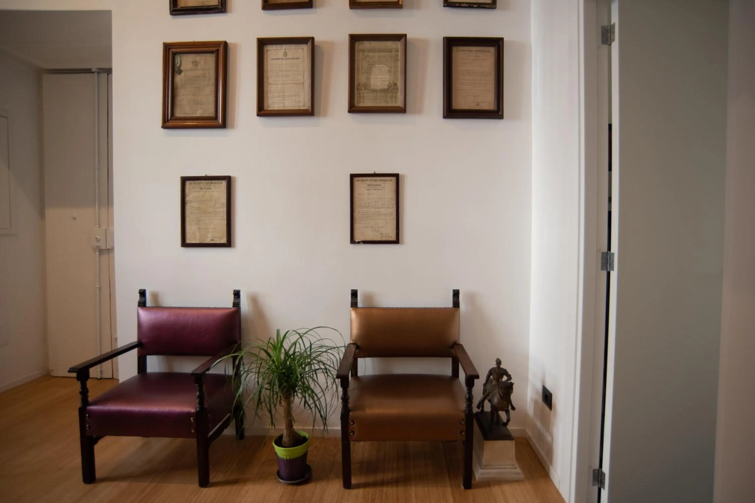 Lobby or reception in B&B Lex Room Santa Lucia