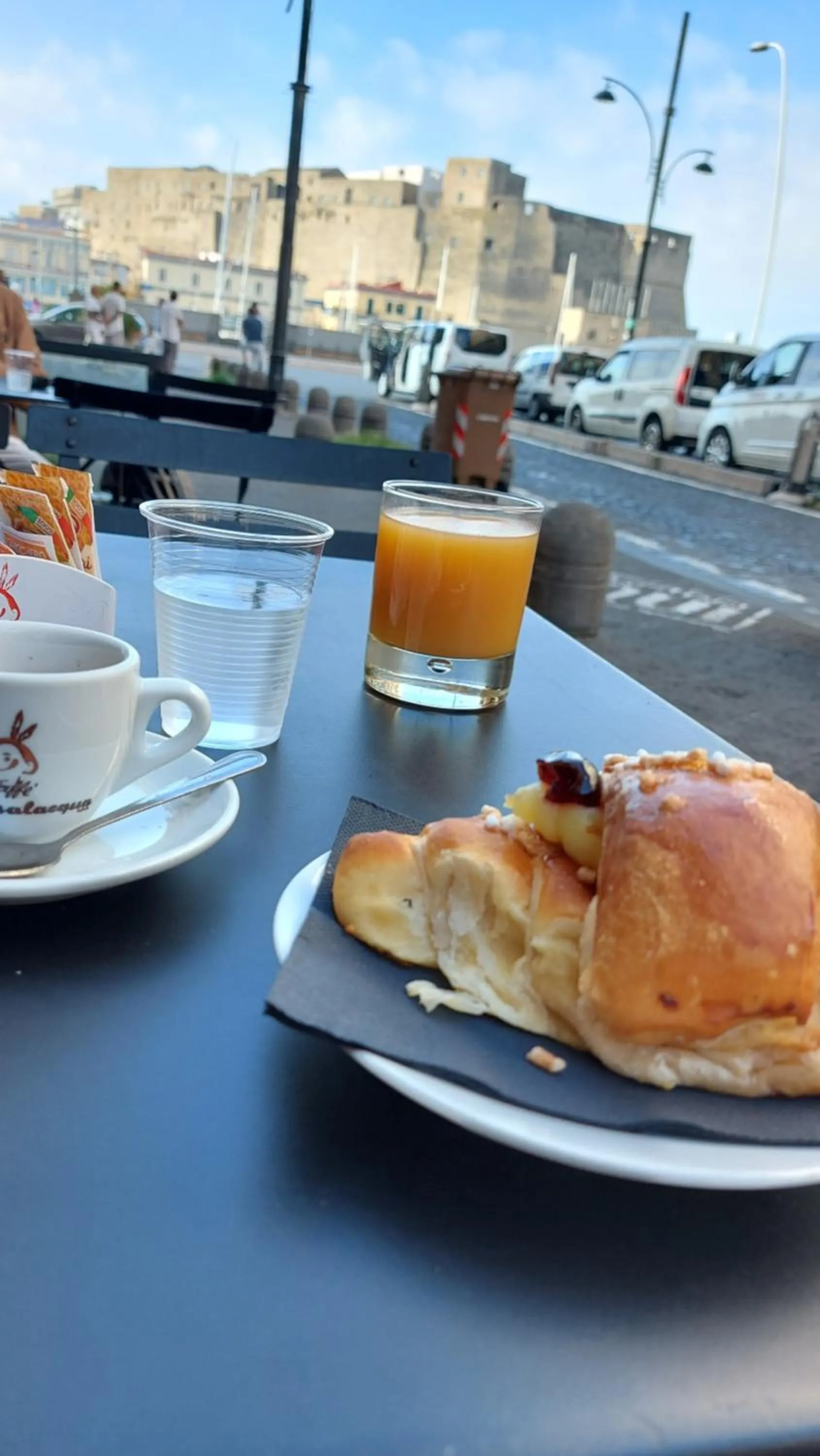 Italian breakfast in B&B Lex Room Santa Lucia