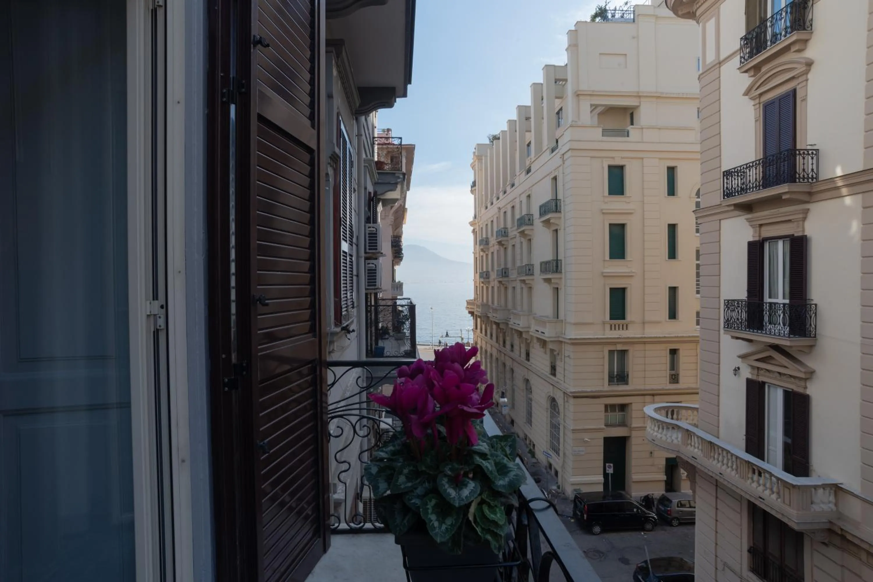 Balcony/Terrace in B&B Lex Room Santa Lucia
