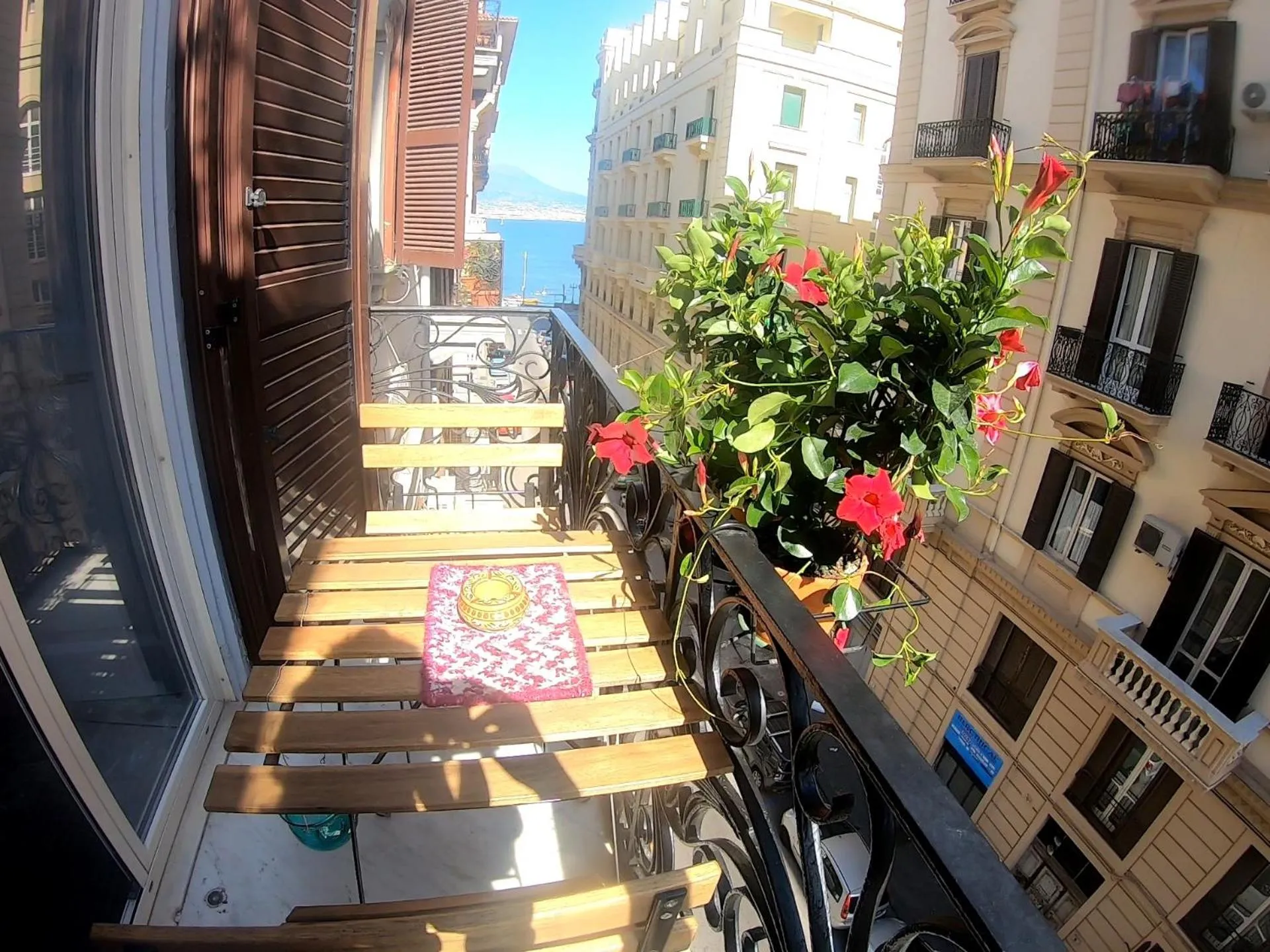 Balcony/Terrace in B&B Lex Room Santa Lucia