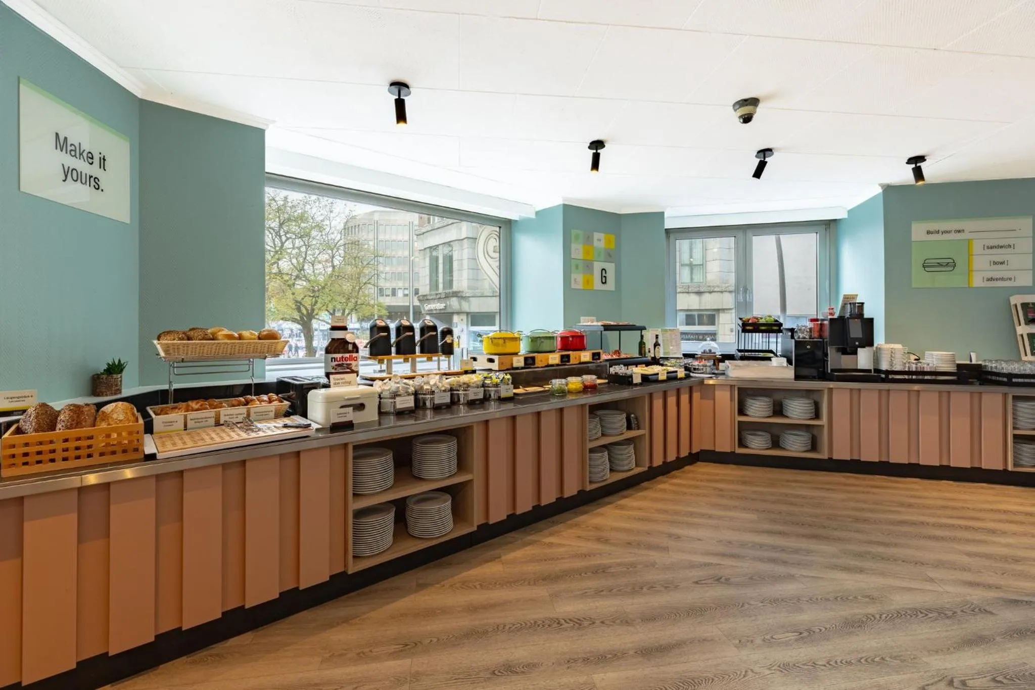 Breakfast in Garner Hotel Hamburg - Graf Moltke by IHG