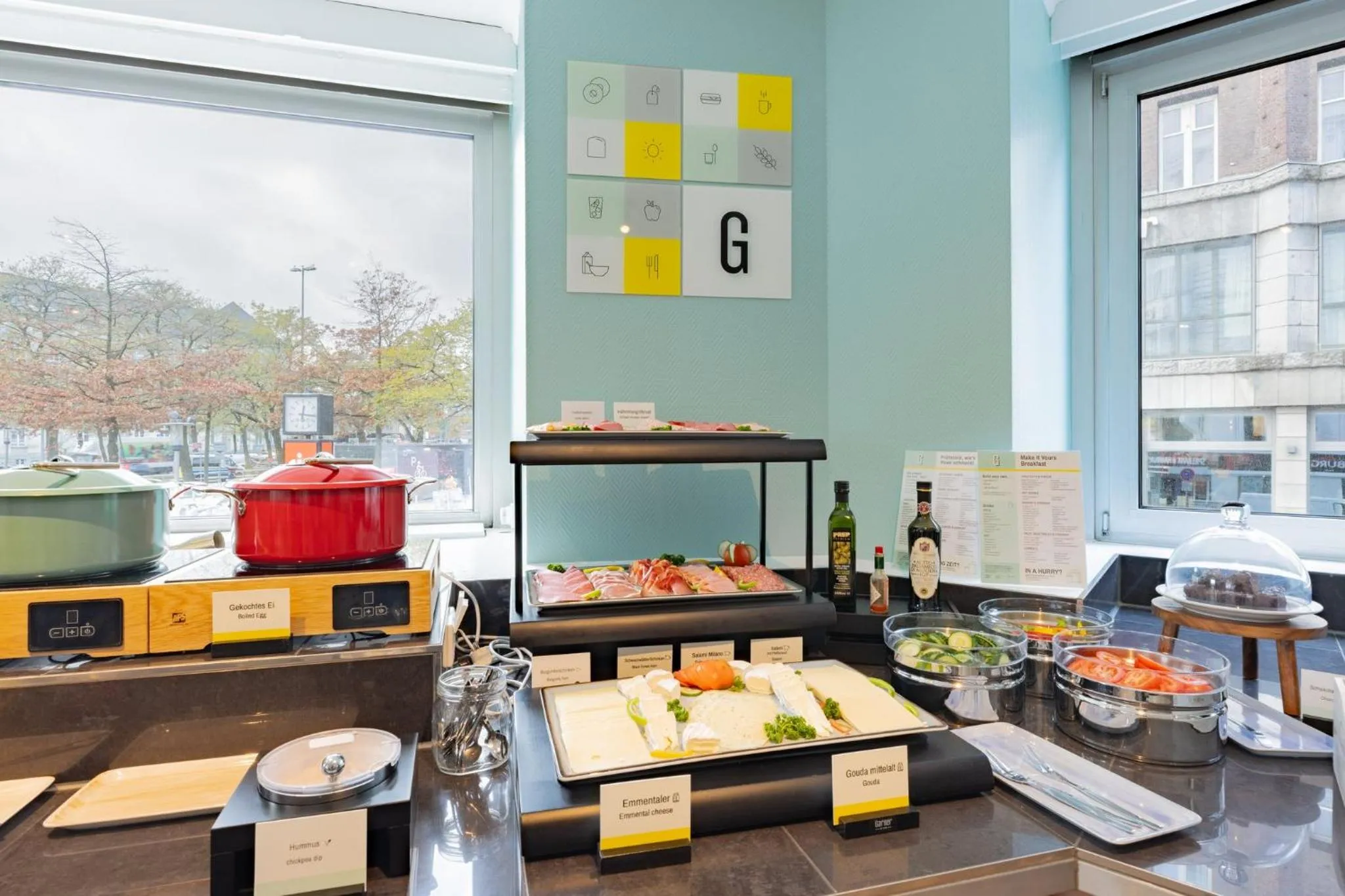 Breakfast in Garner Hotel Hamburg - Graf Moltke by IHG