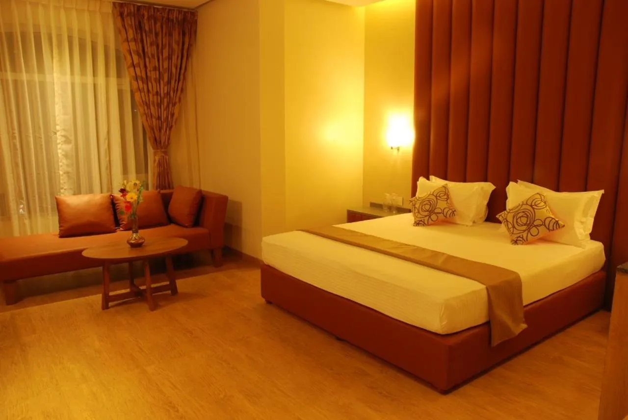Bed in Hotel Rajtara