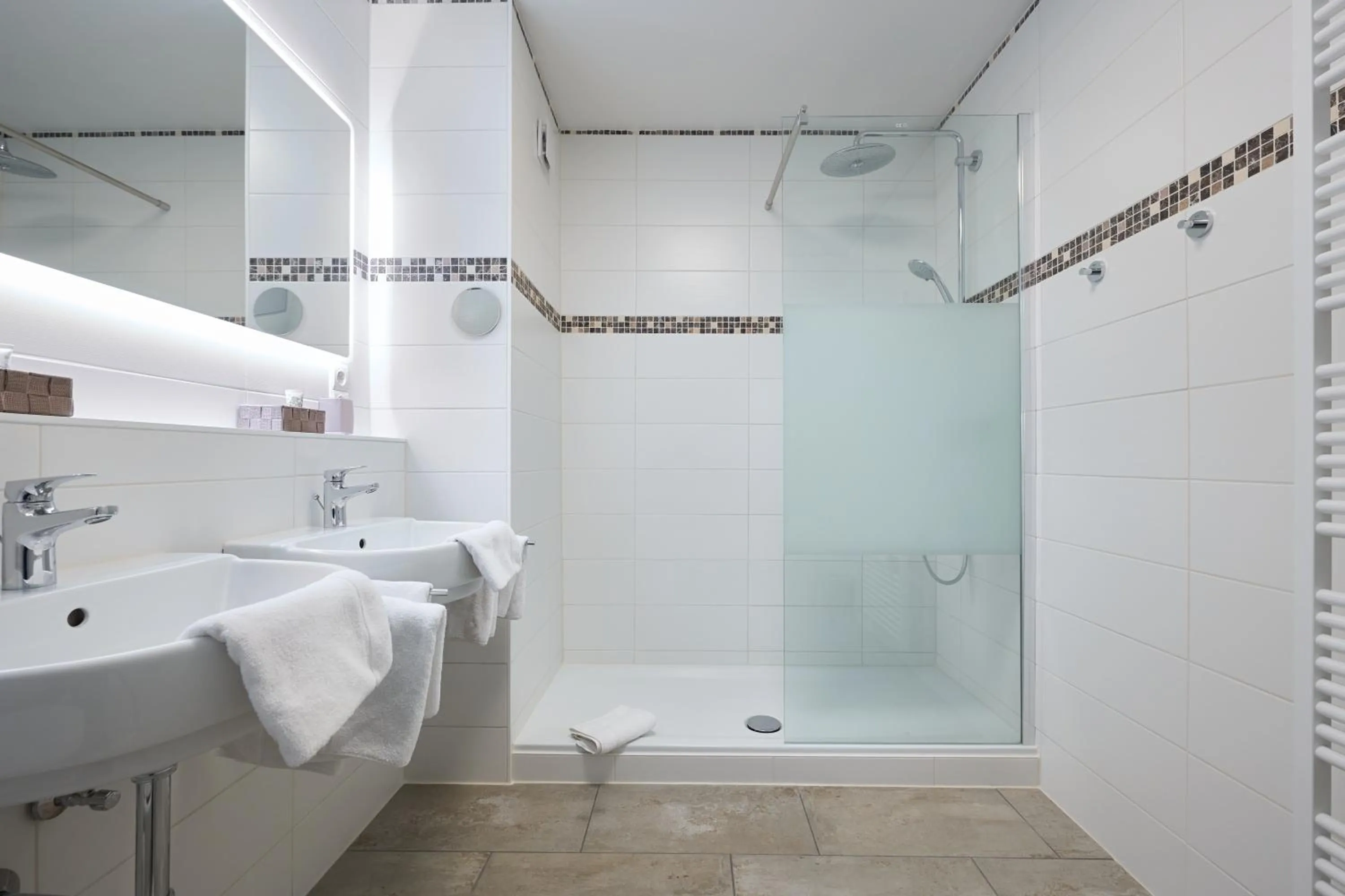 Shower in Hotel Ritter Badenweiler