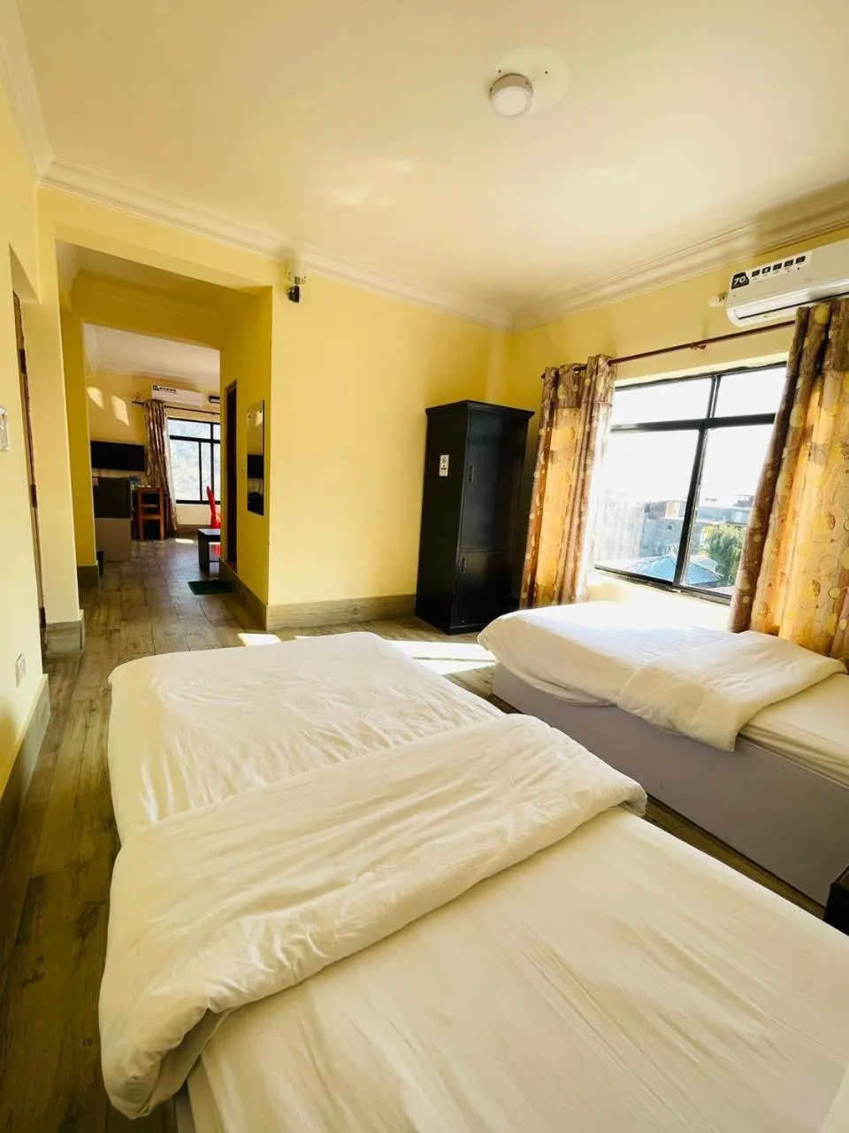 Bed in Gateway Himalaya Resort