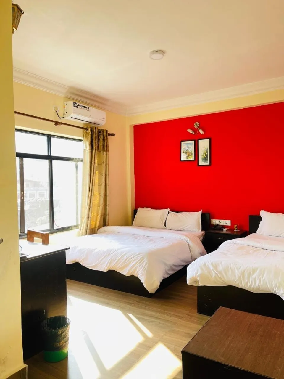 Bed in Gateway Himalaya Resort