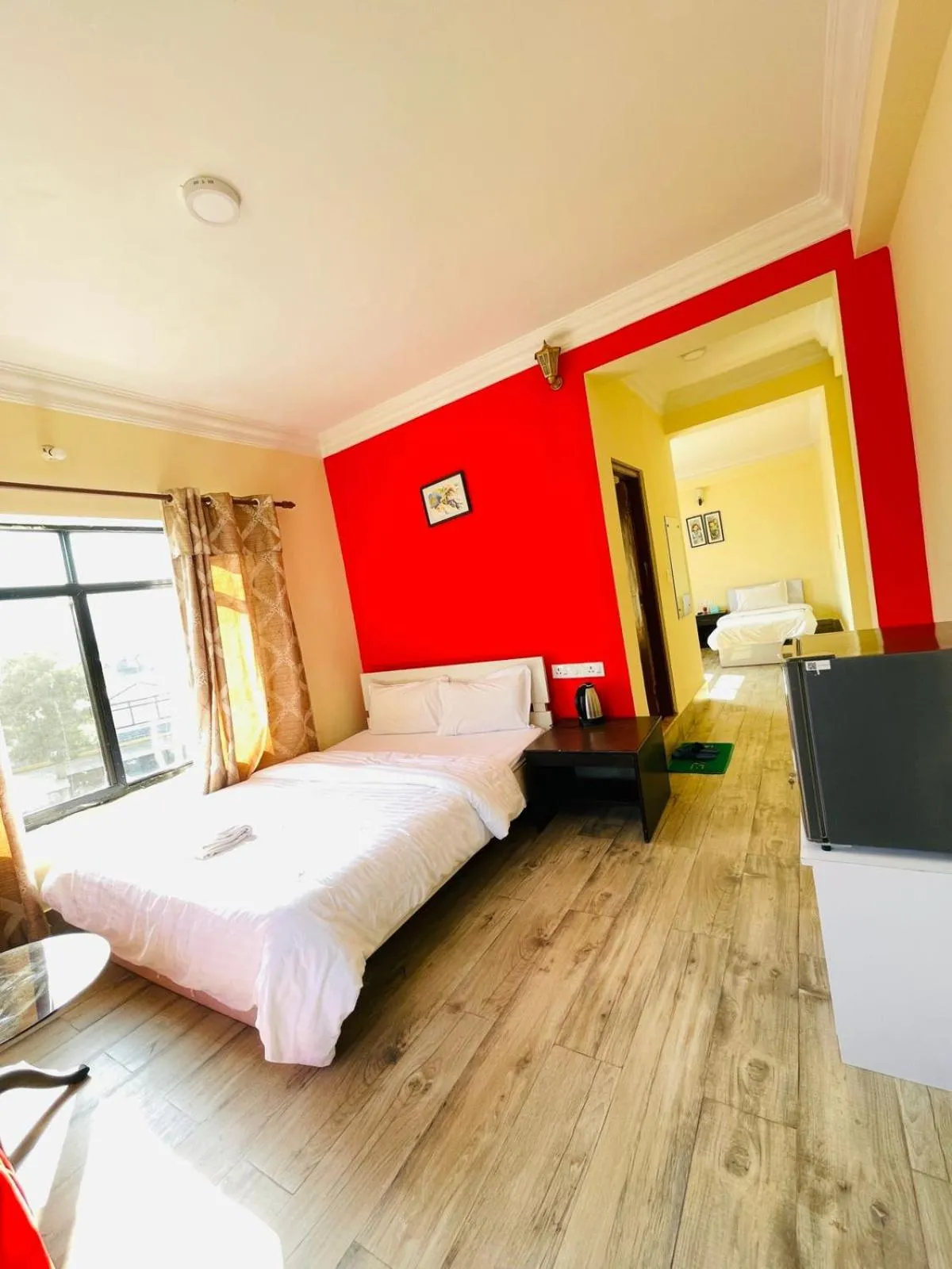 Bed in Gateway Himalaya Resort