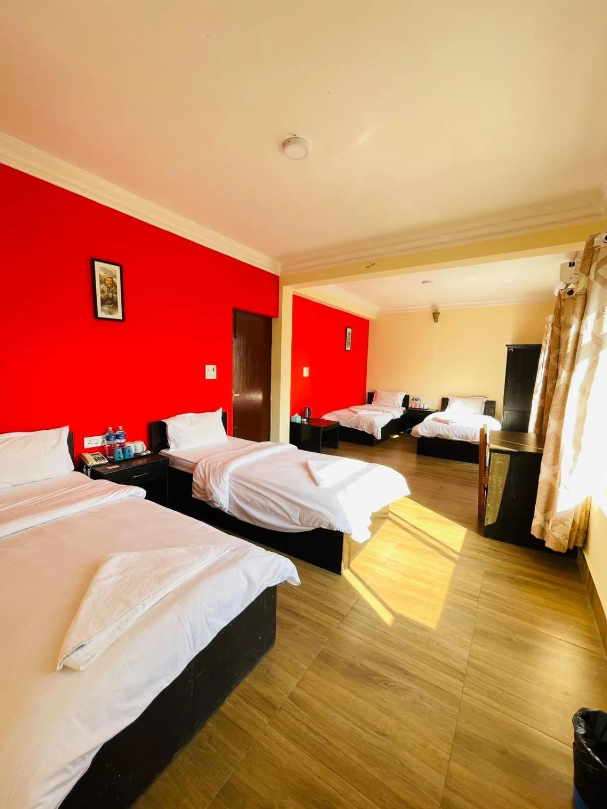 Bed in Gateway Himalaya Resort