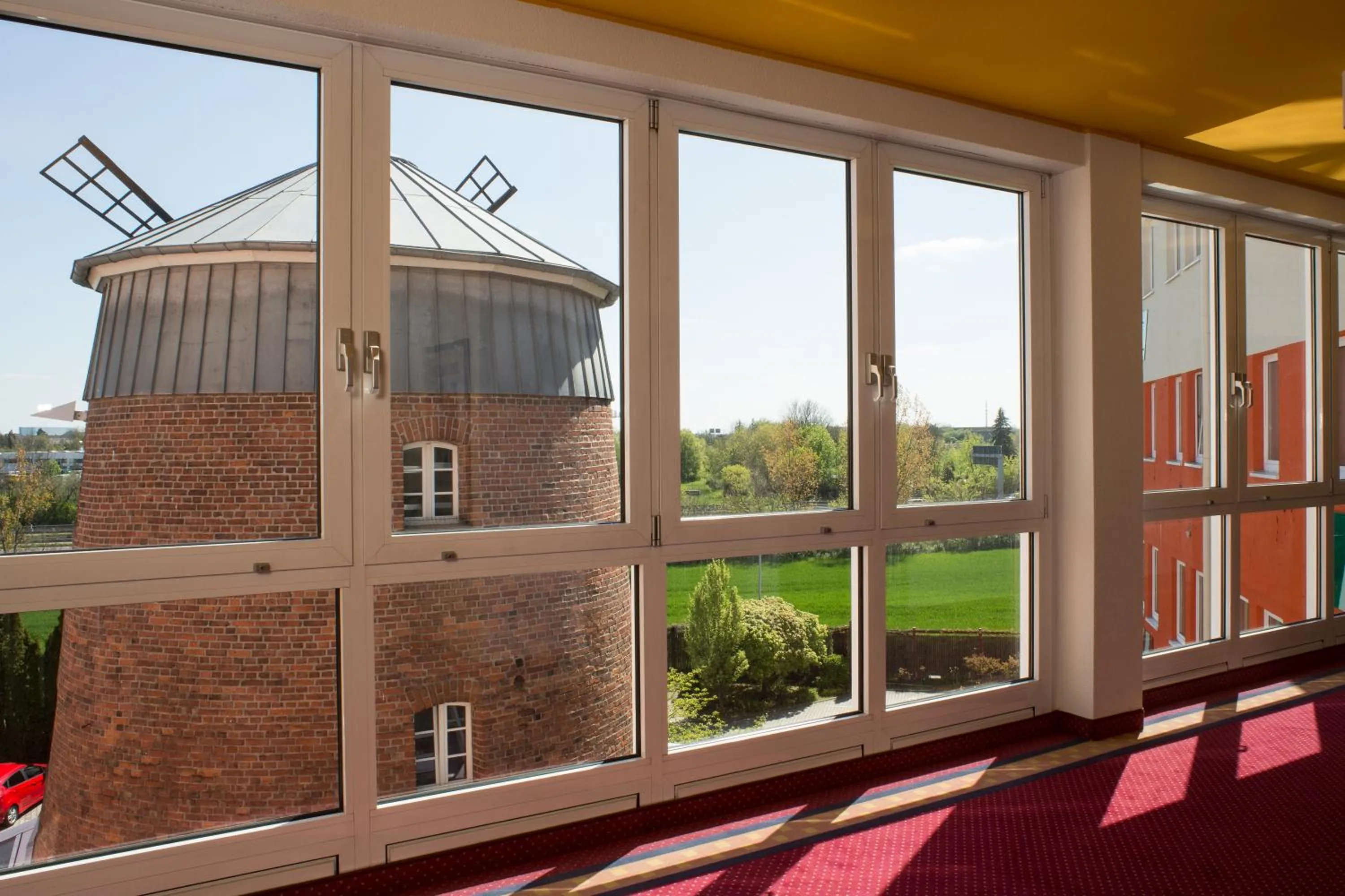 View (from property/room) in Mühlenhotel Halle-Leipzig