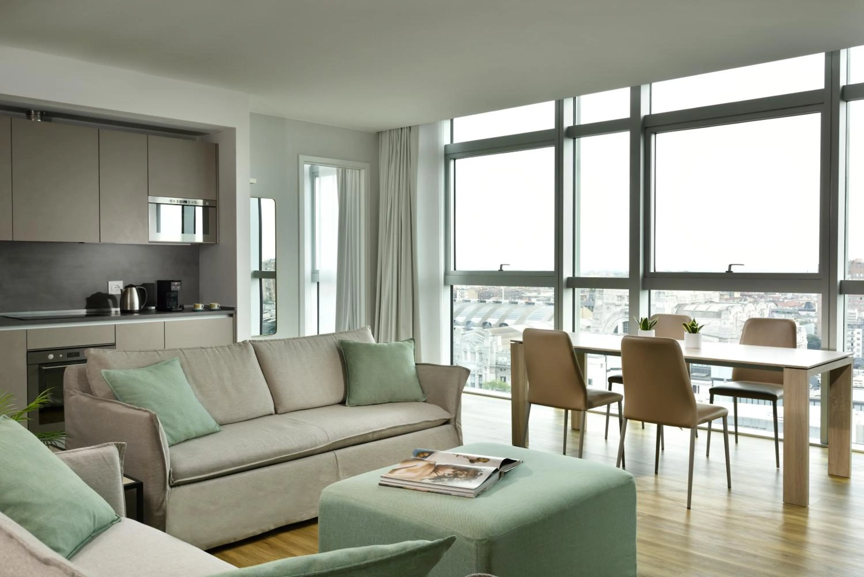 Living room in Torre Galfa Milano Luxury Apartments UNA Esperienze