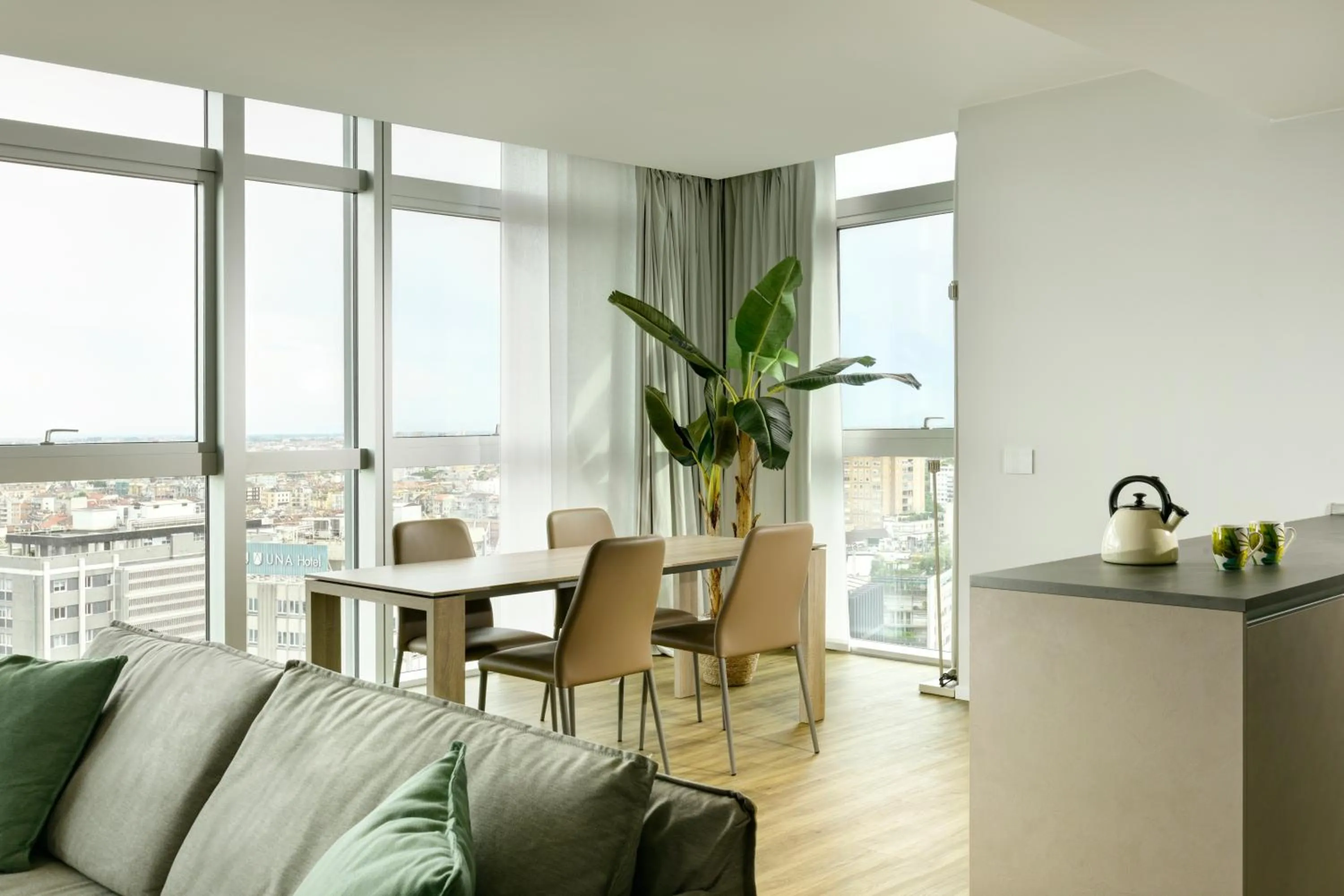 Living room in Torre Galfa Milano Luxury Apartments UNA Esperienze