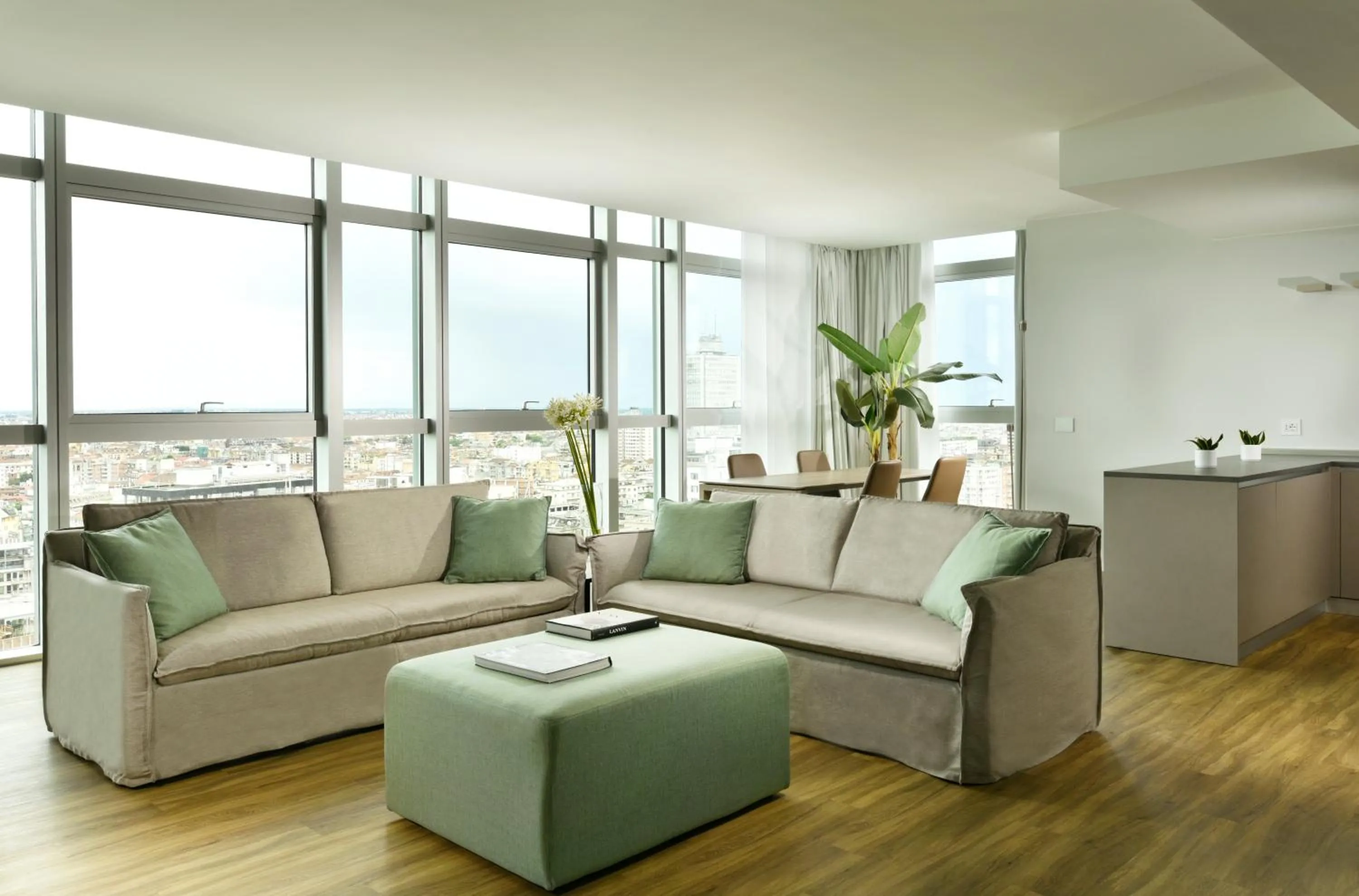 Living room in Torre Galfa Milano Luxury Apartments UNA Esperienze
