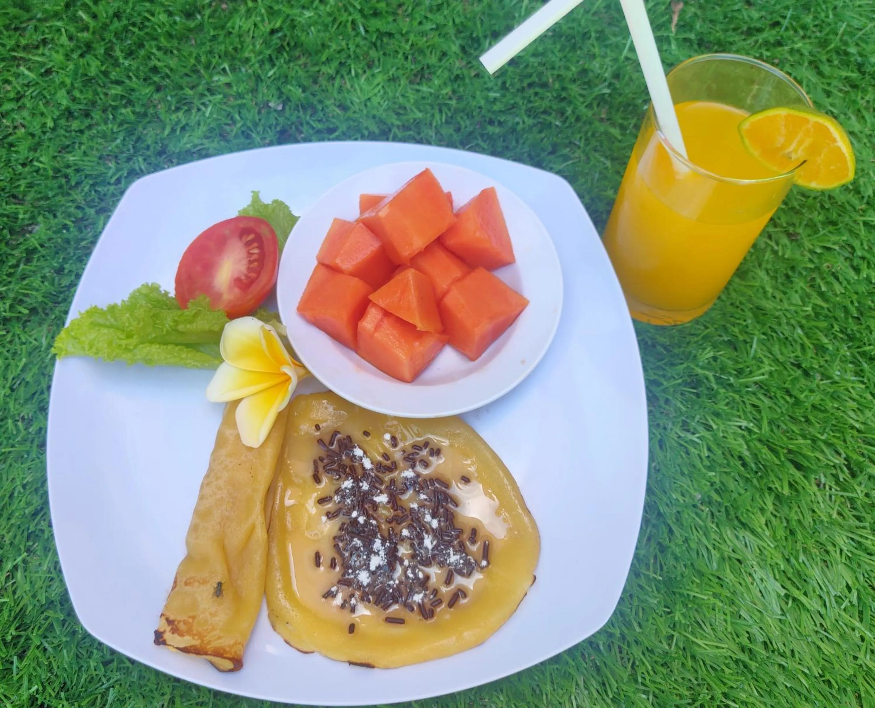 Breakfast in Pondok DenAyu Homestay