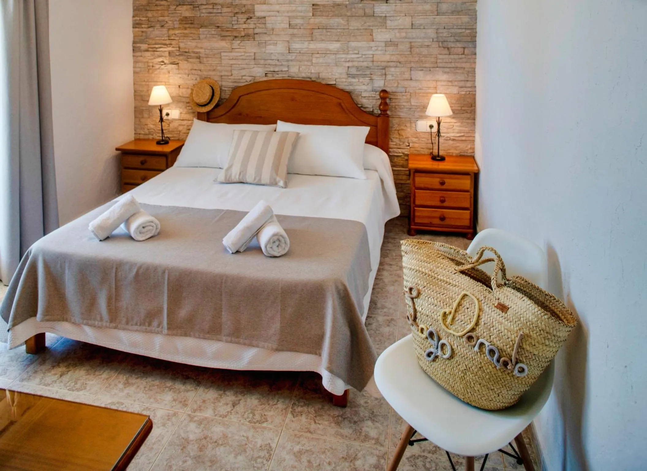 Bed in Hotel Lago Dorado