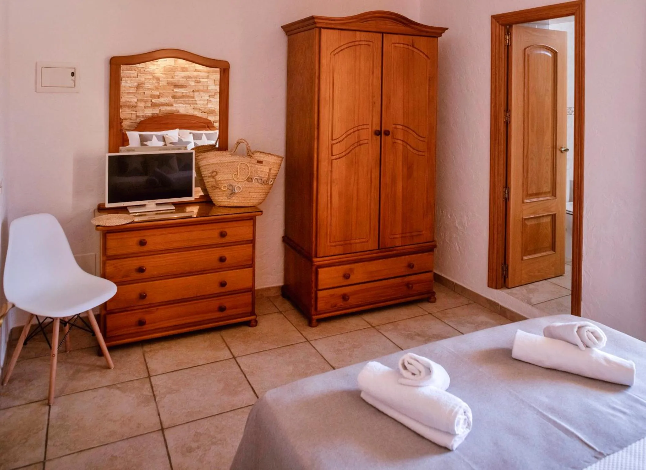 Bed in Hotel Lago Dorado