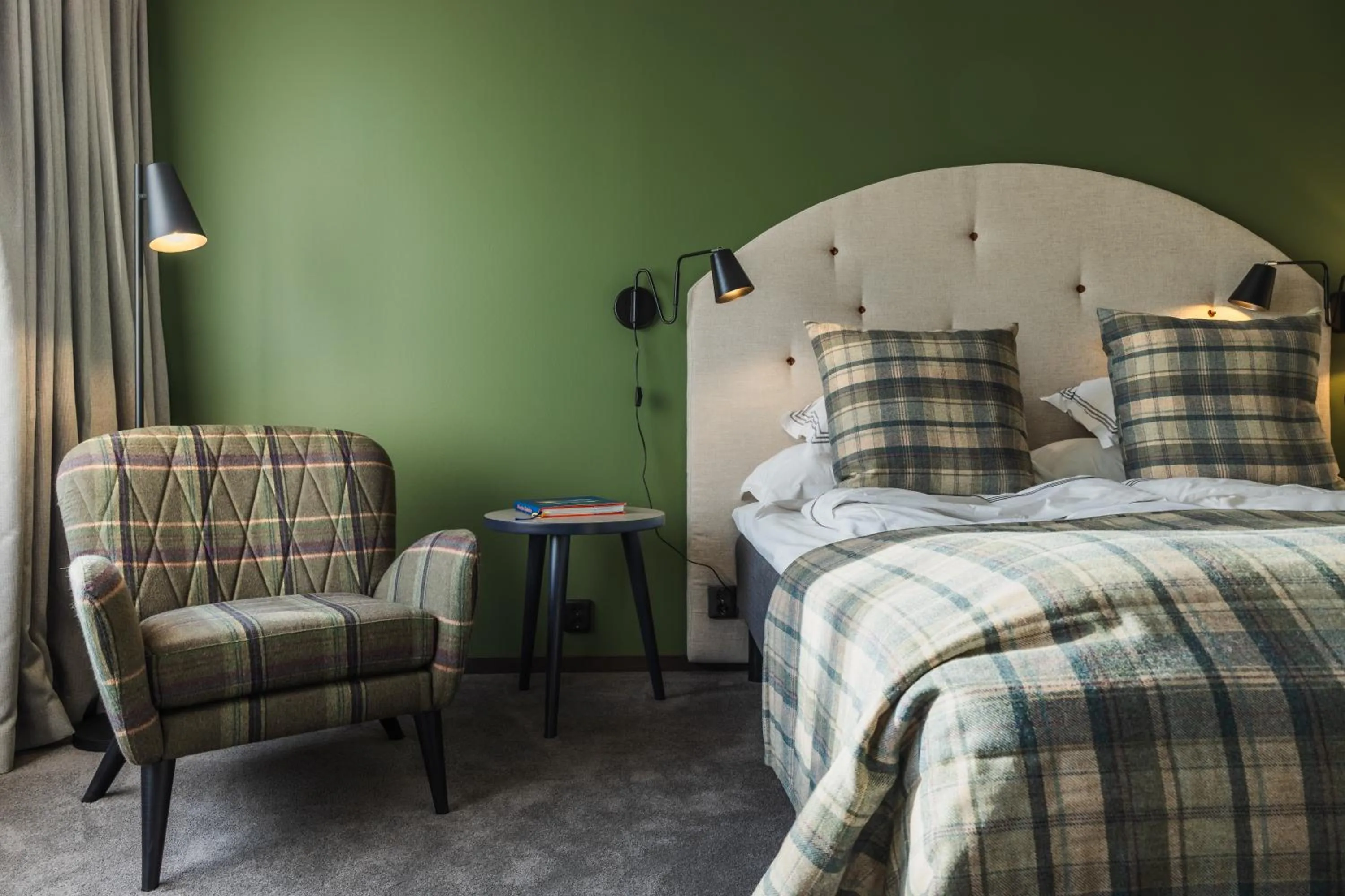 Bedroom, Bed in Torekov Hotell