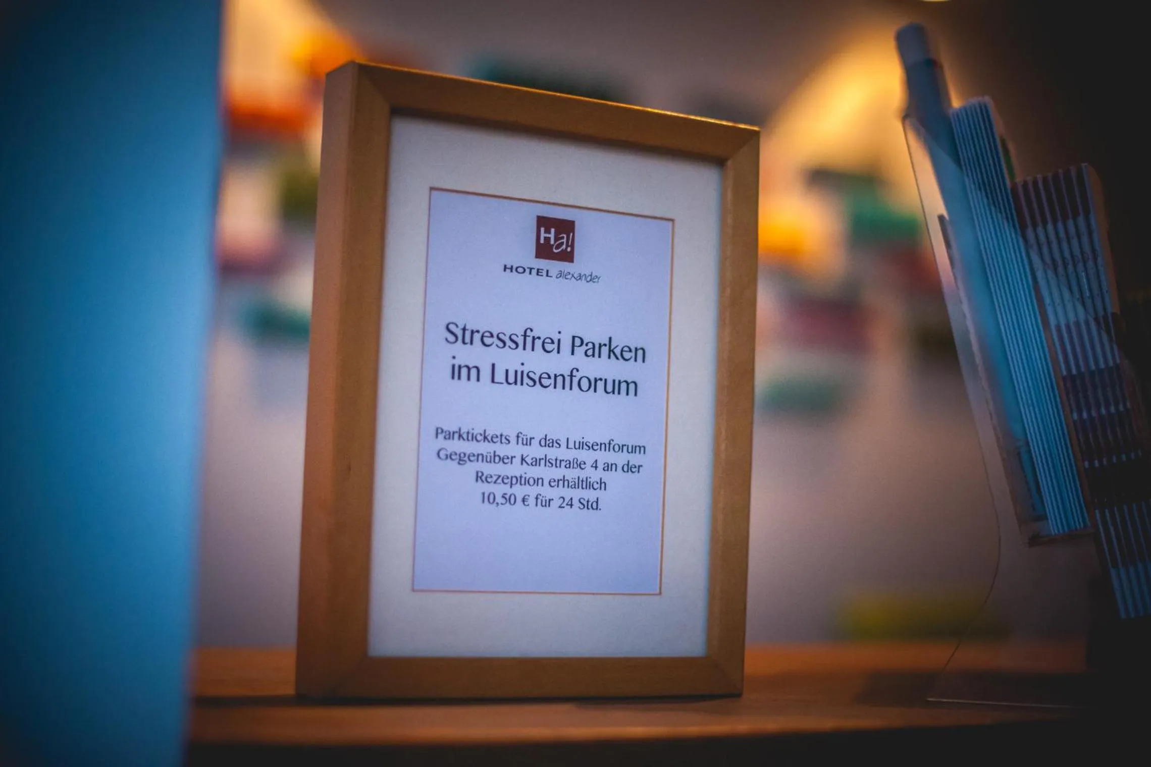 Decorative detail in Hotel Alexander