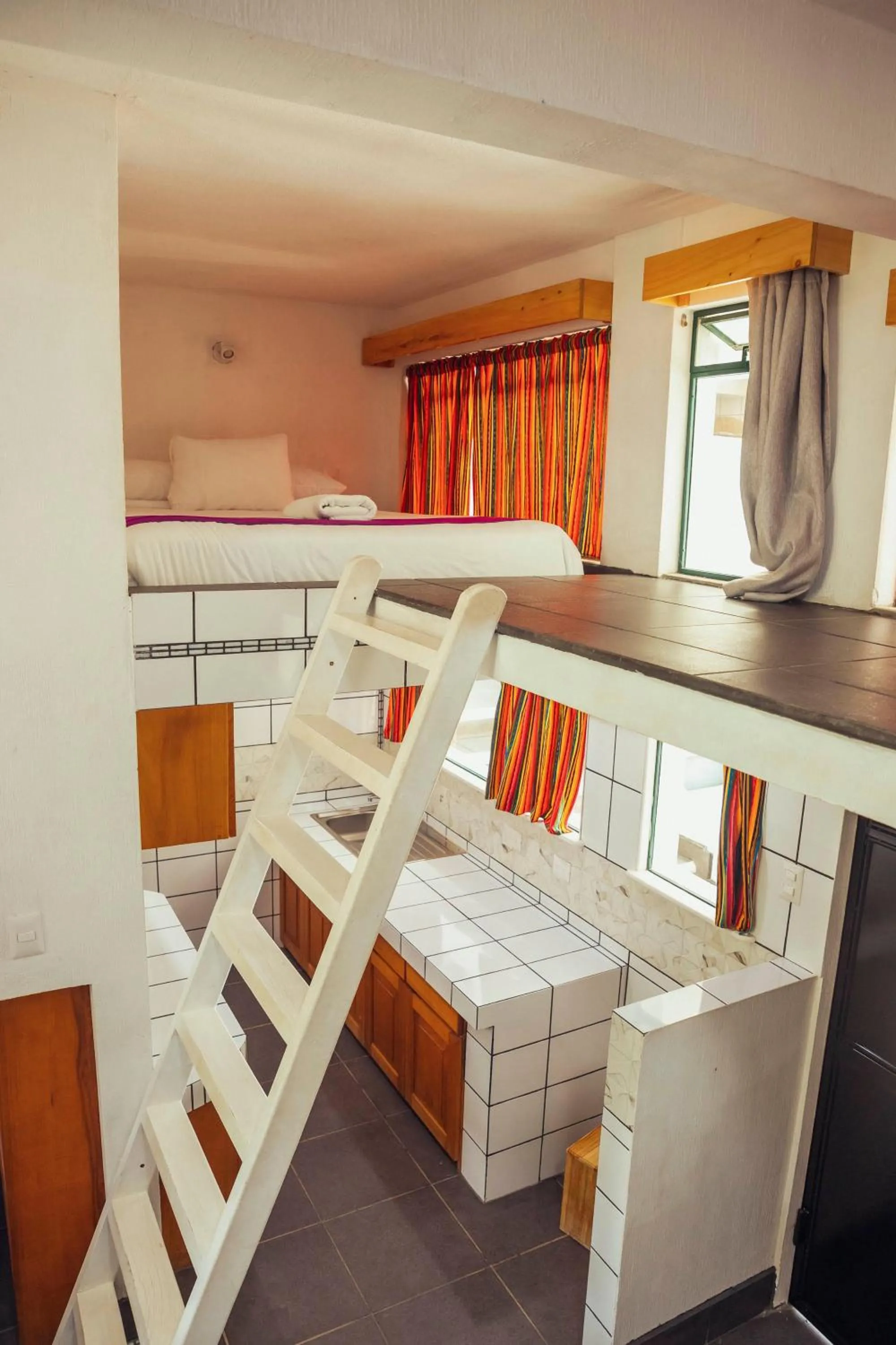 Bed in El Dragon Hotel