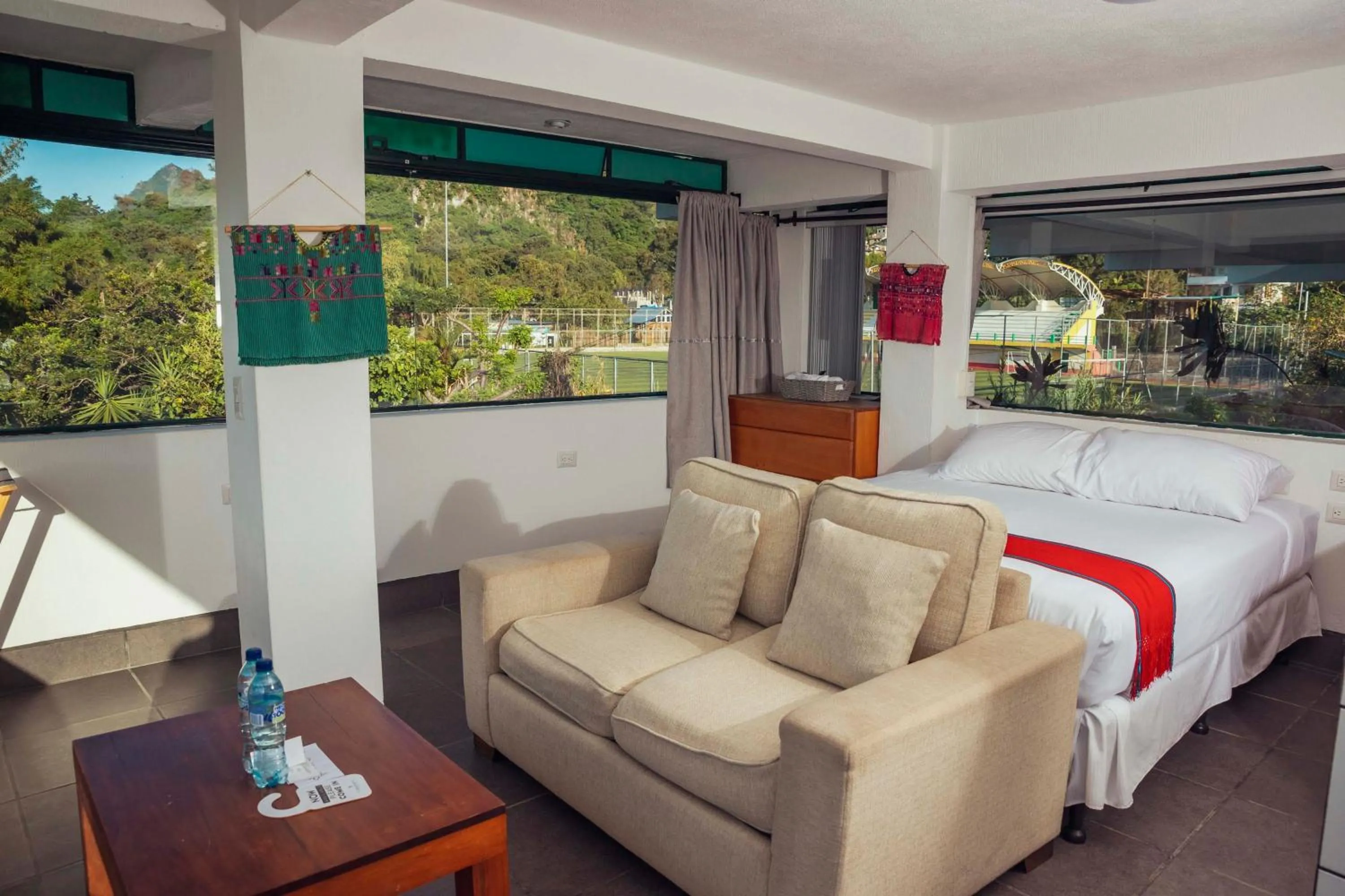 Bed in El Dragon Hotel