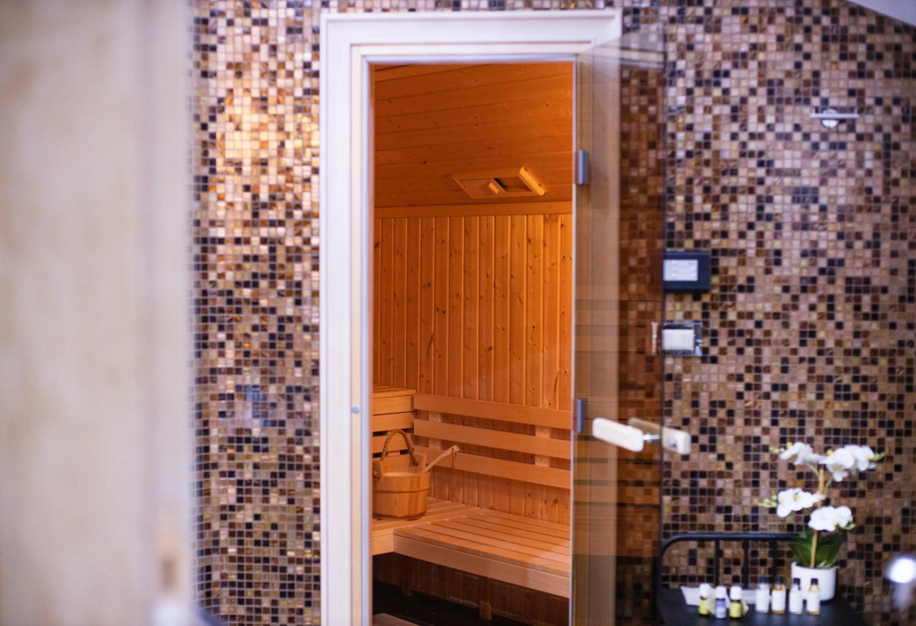 Sauna in Eclat Luxury Hotel