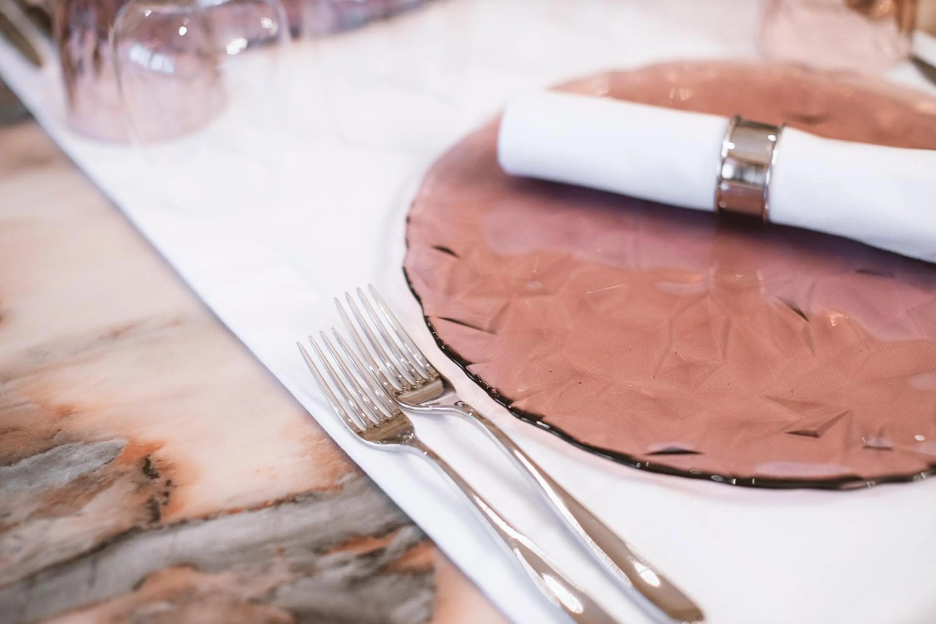 Food close-up in Eclat Luxury Hotel