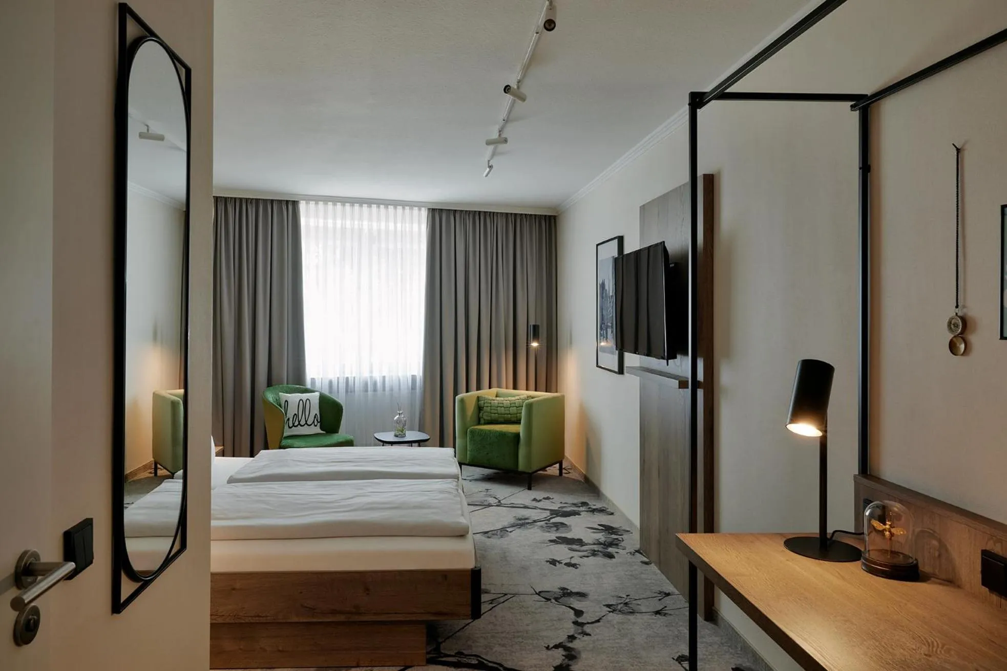 Photo of the whole room, Bed in LIHO - einfach Lübeck