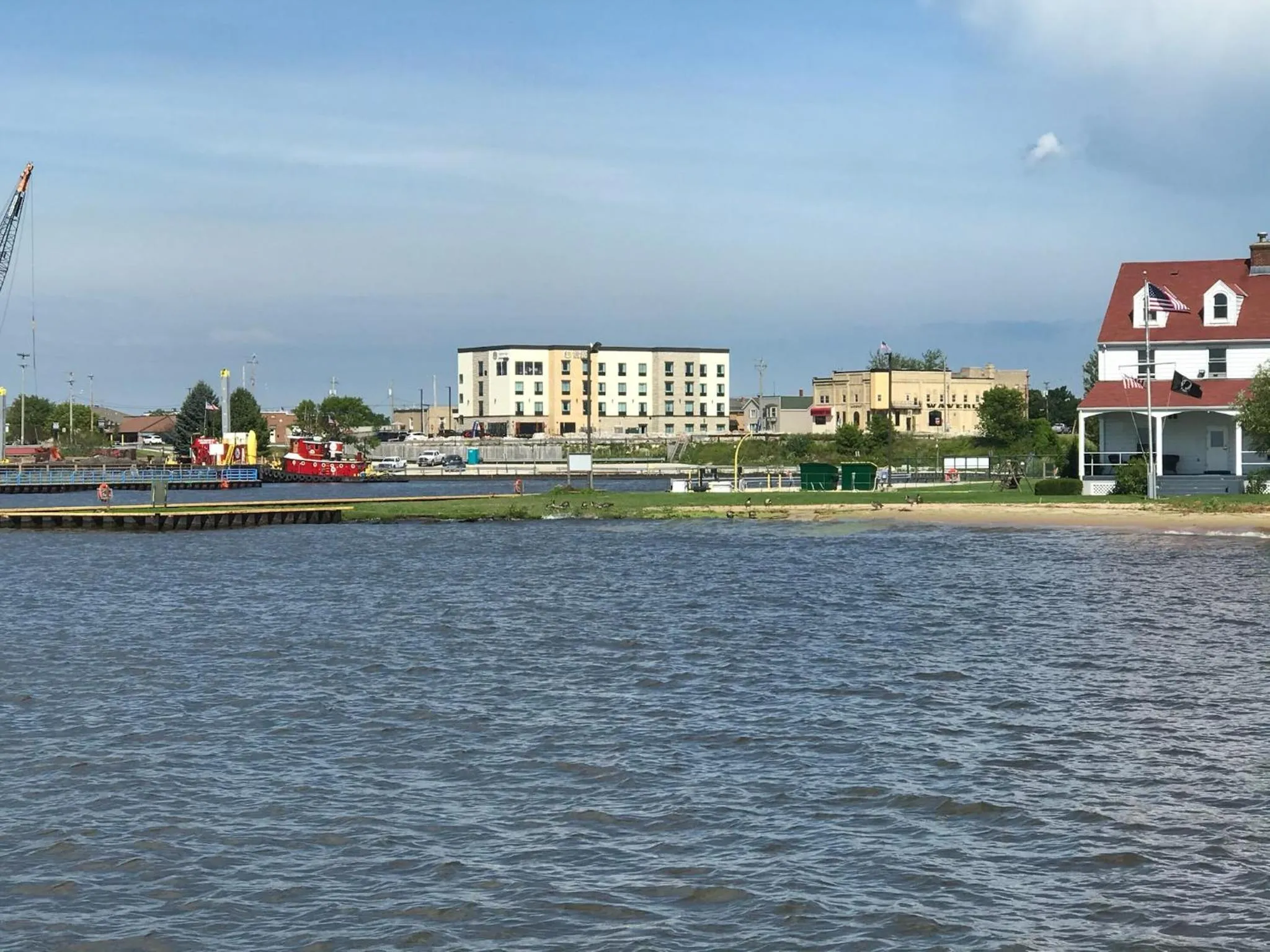 Property building in Cobblestone Hotel & Suites - Two Rivers