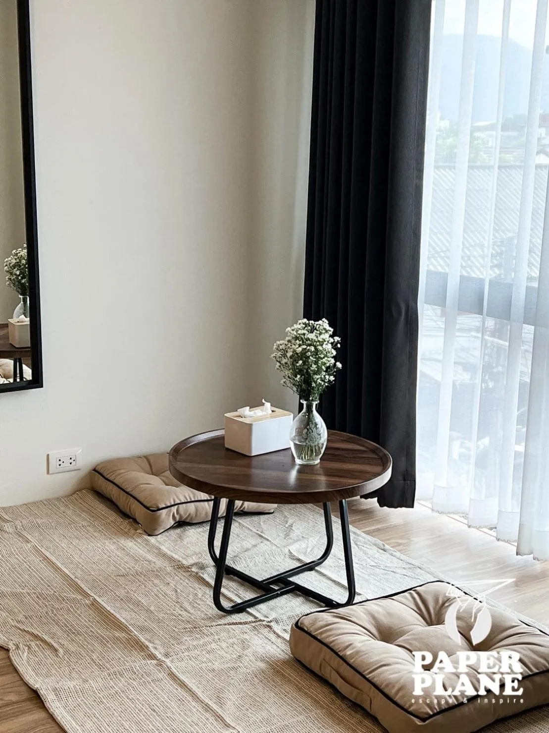 Decorative detail, Bed in PaperPlaneCNX @ Haiya - 3 Storey Flowery Loft