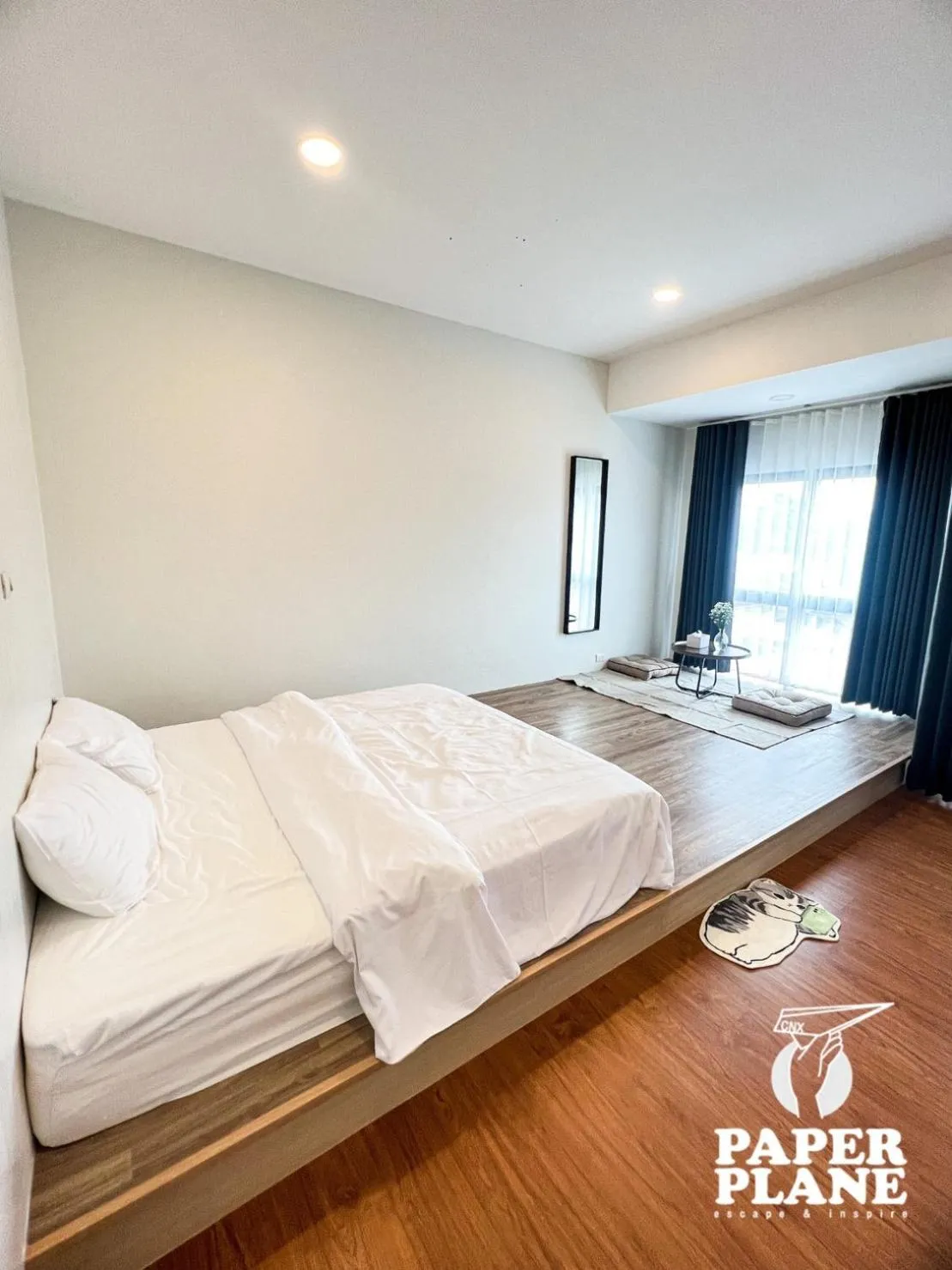 Bed in PaperPlaneCNX @ Haiya - 3 Storey Flowery Loft