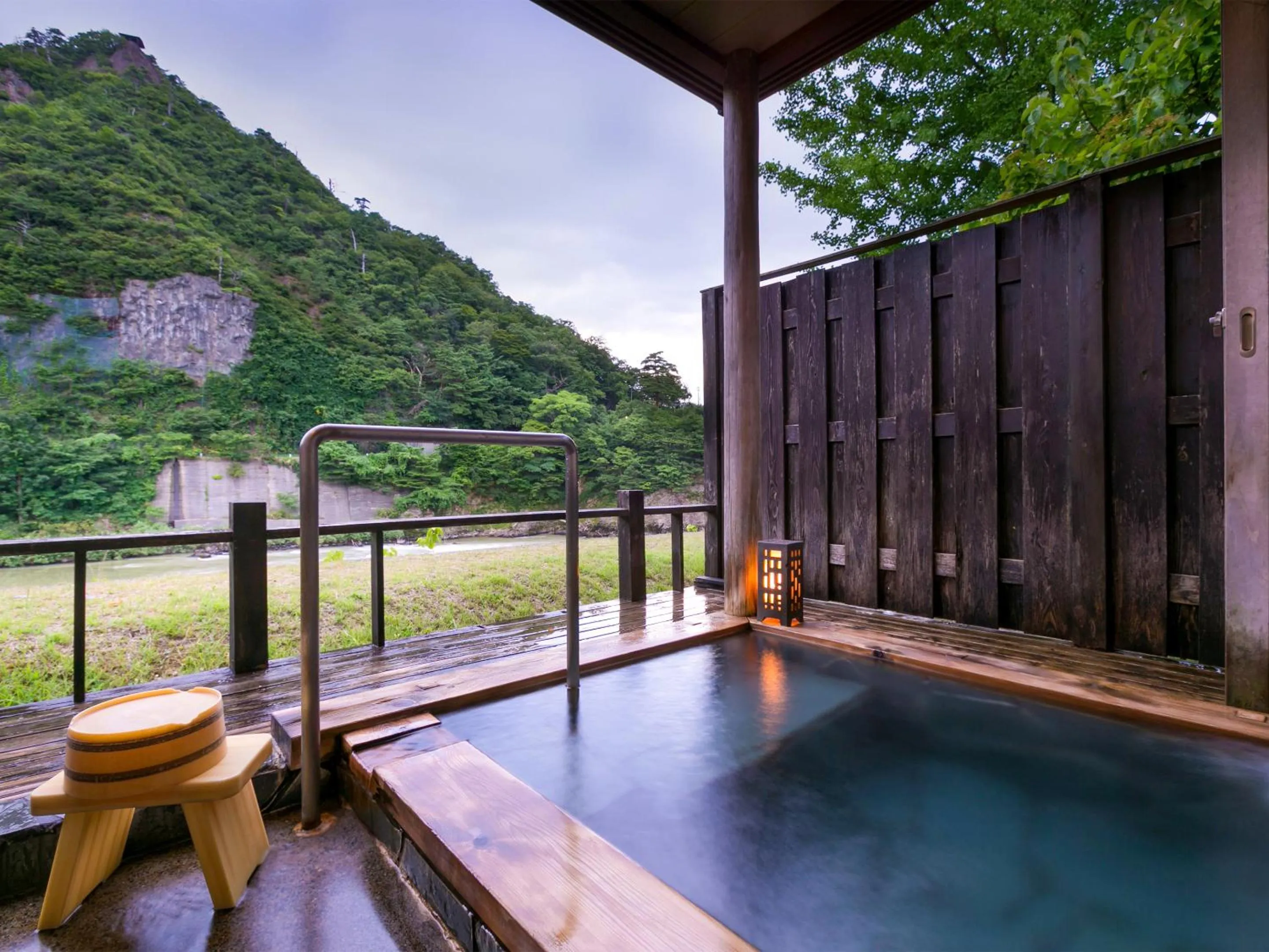 Open Air Bath in Takanosukan