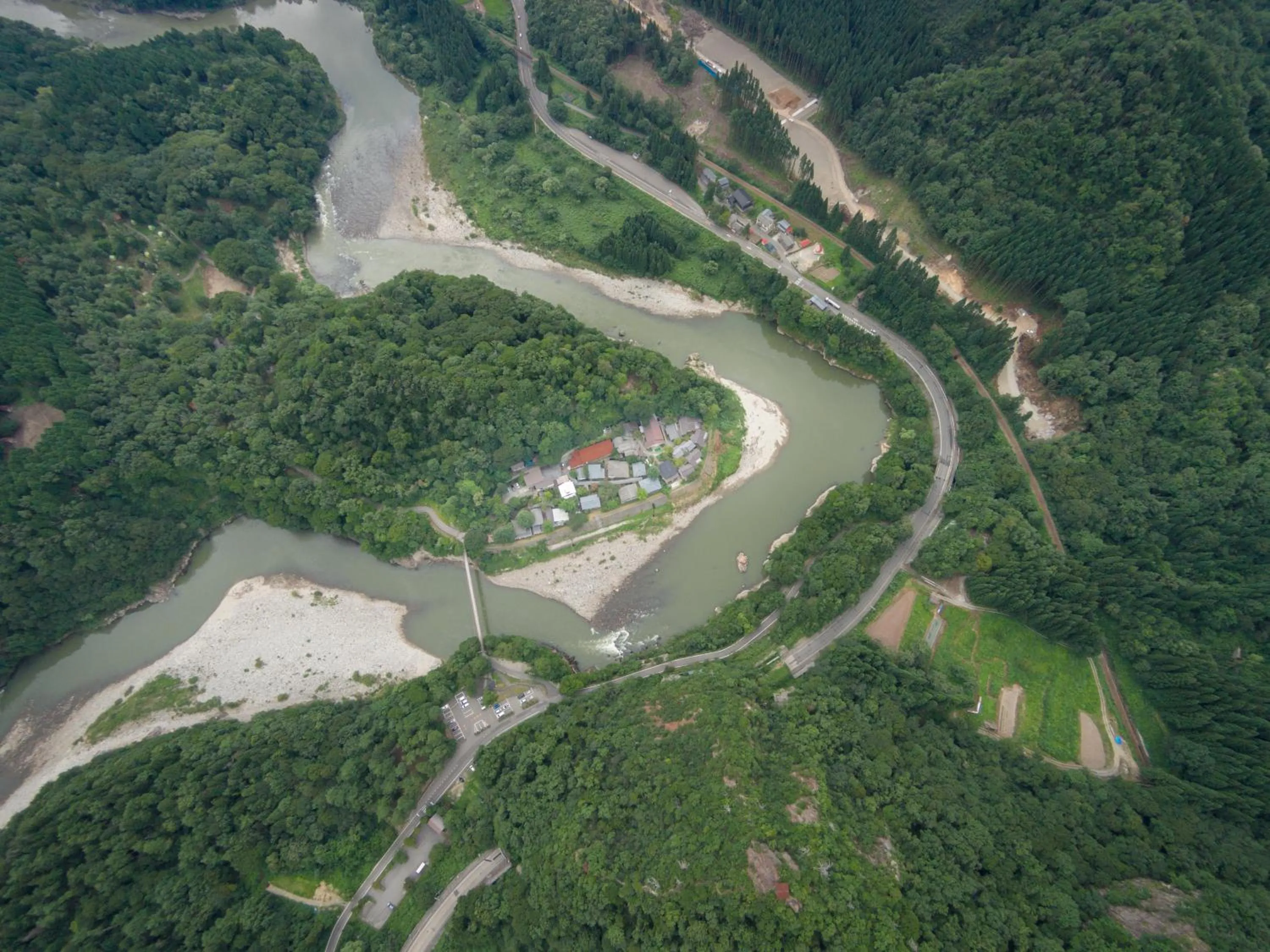 Natural landscape in Takanosukan