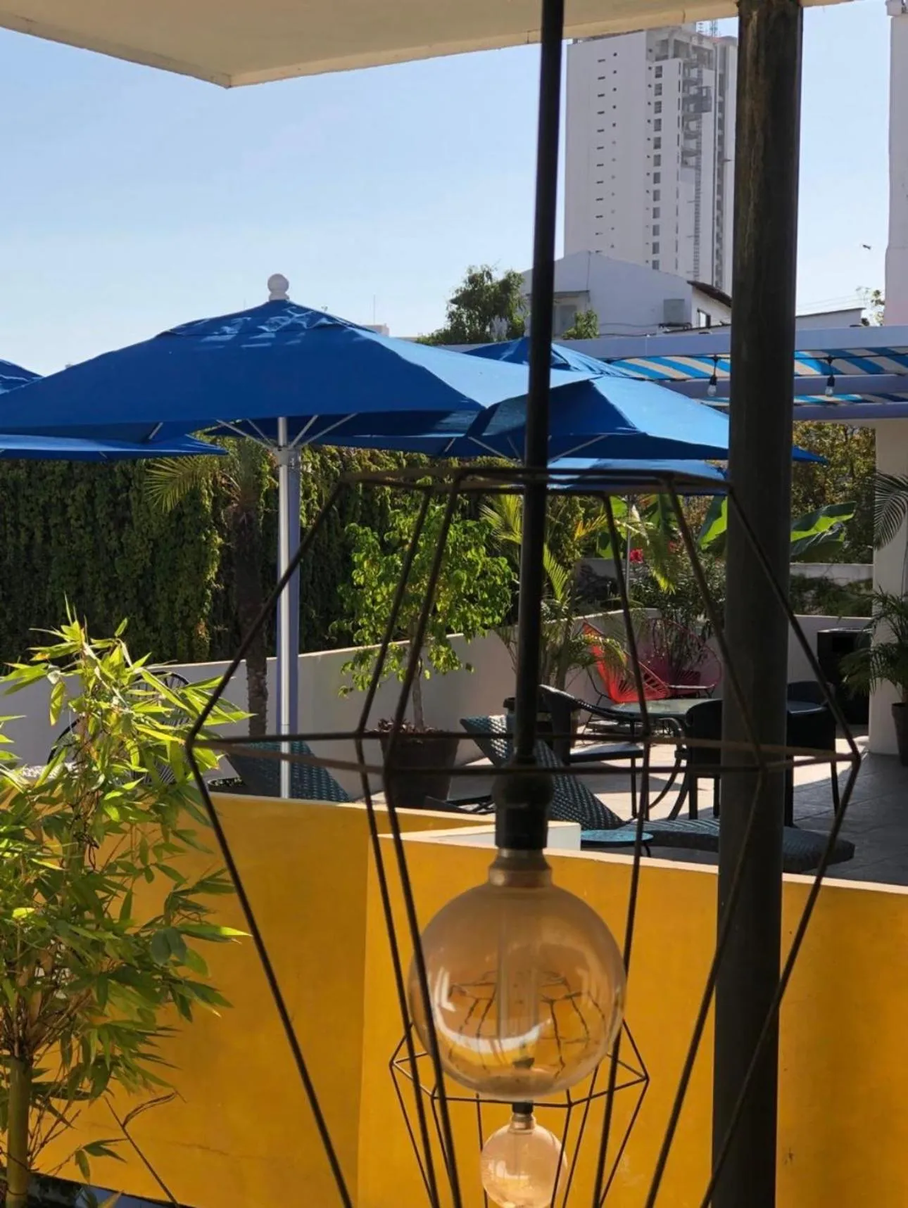 Patio in Hotel Boutique Ixaya