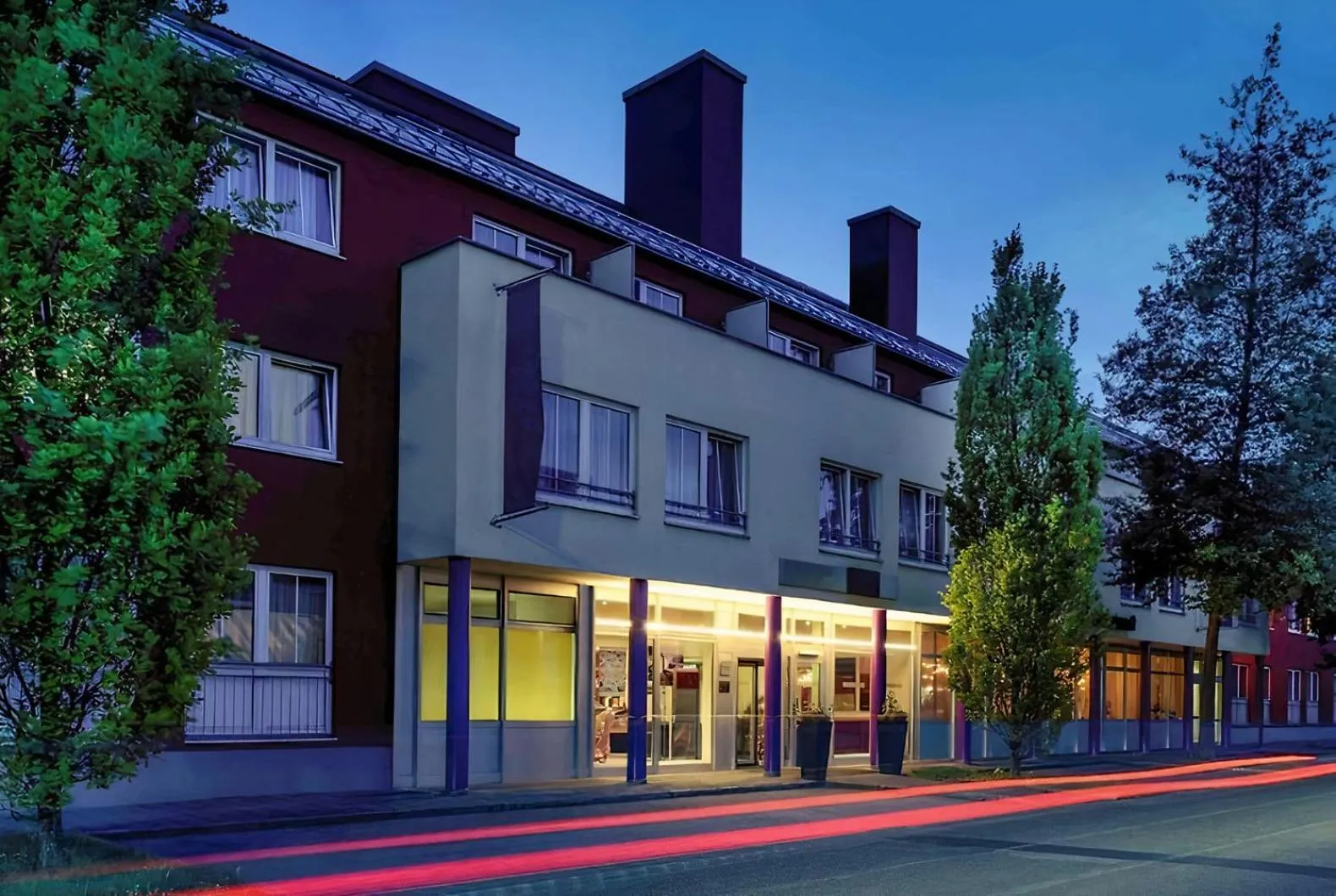 Property building in PLAZA INN Regensburg