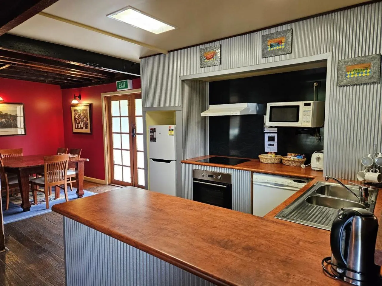 Dining area in The Camperdown Mill