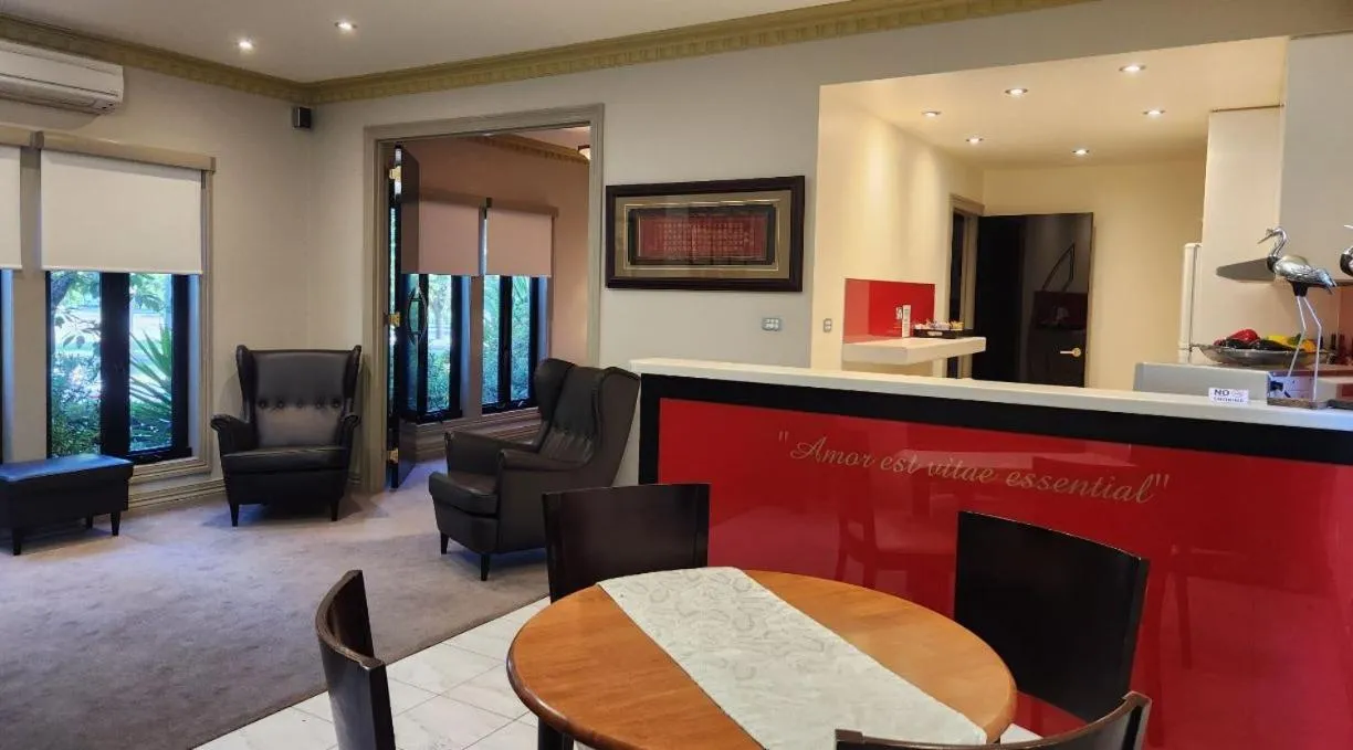 Seating area in The Camperdown Mill