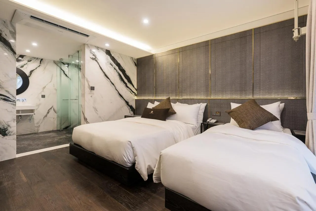 Bed in HOTEL THE MAY Jongno