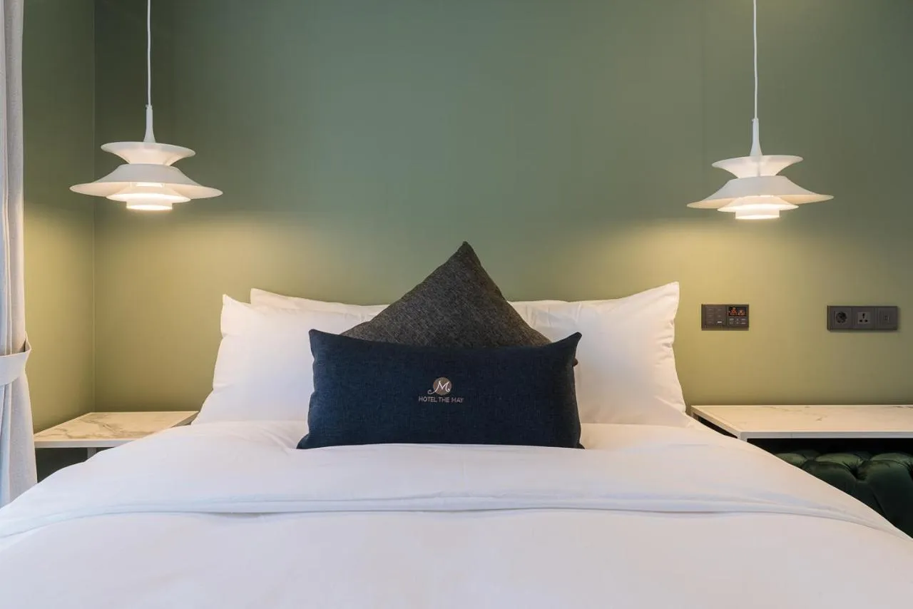 Bed in HOTEL THE MAY Jongno