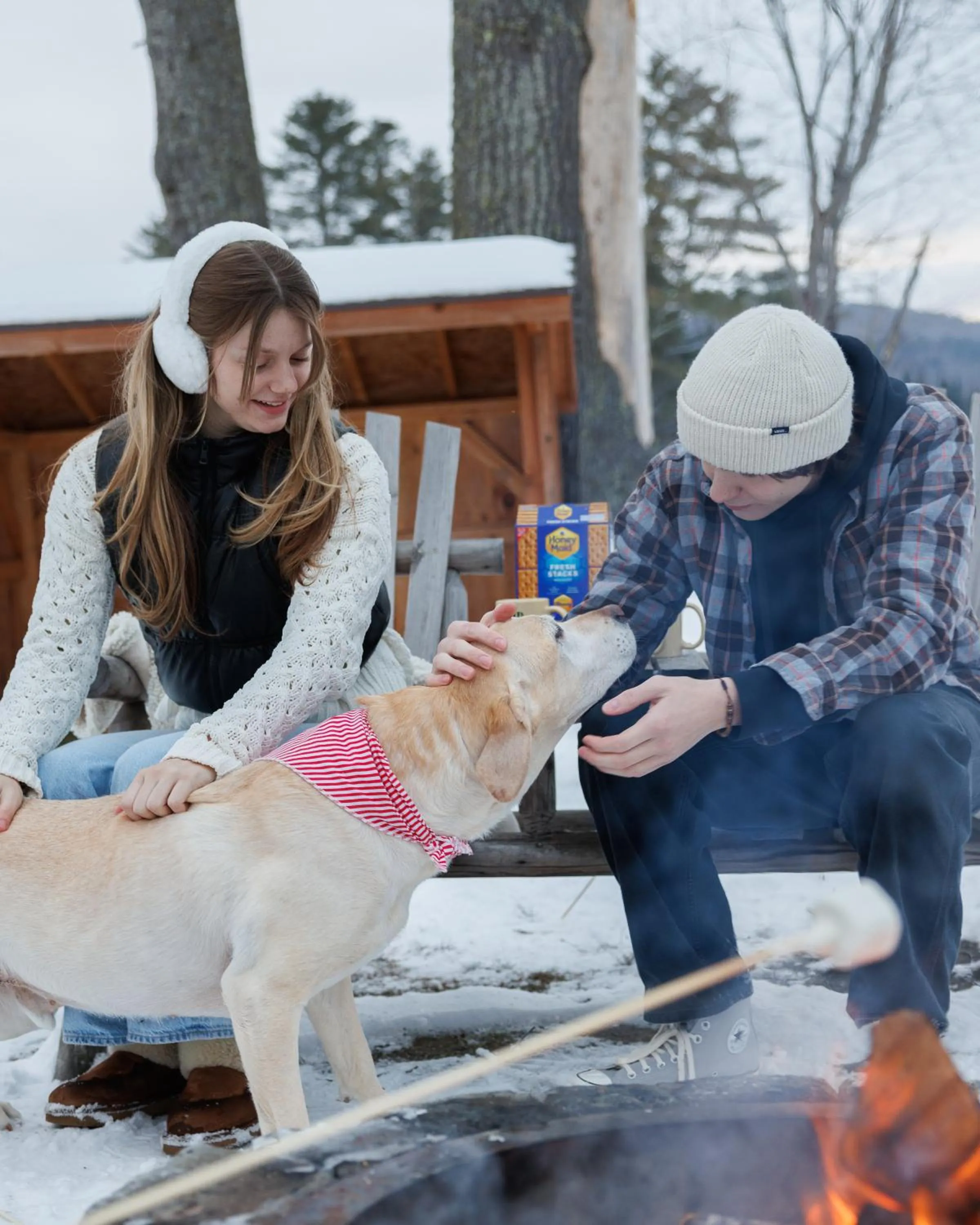 Guests in Presidential Mountain Resort