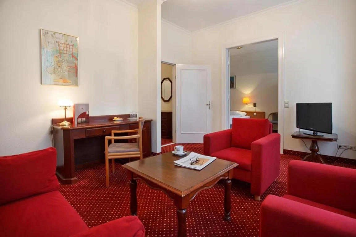 Seating area in acom Hotel Berlin Kurfürstendamm