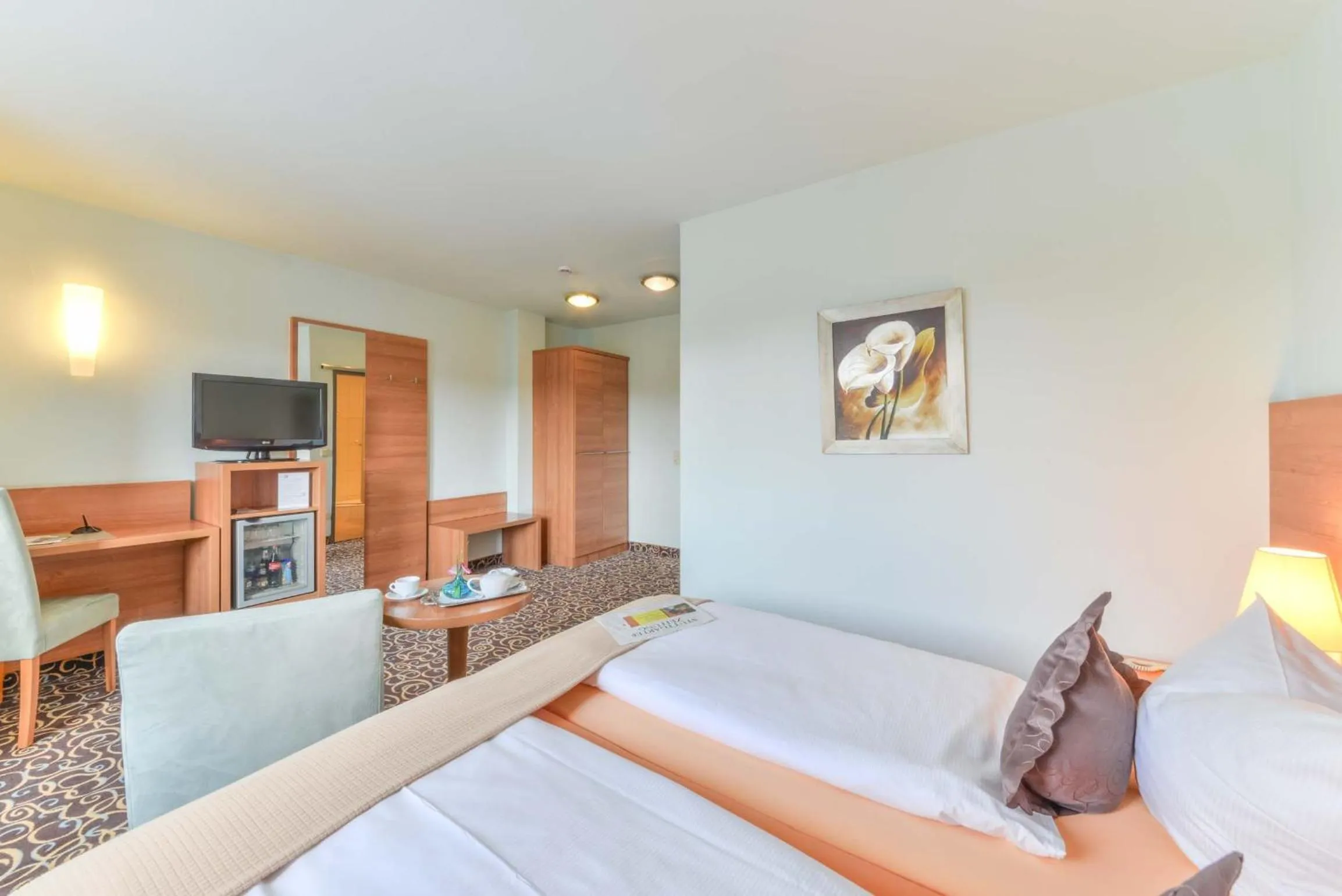 Bed in ateckhotel Kirchheim/Teck