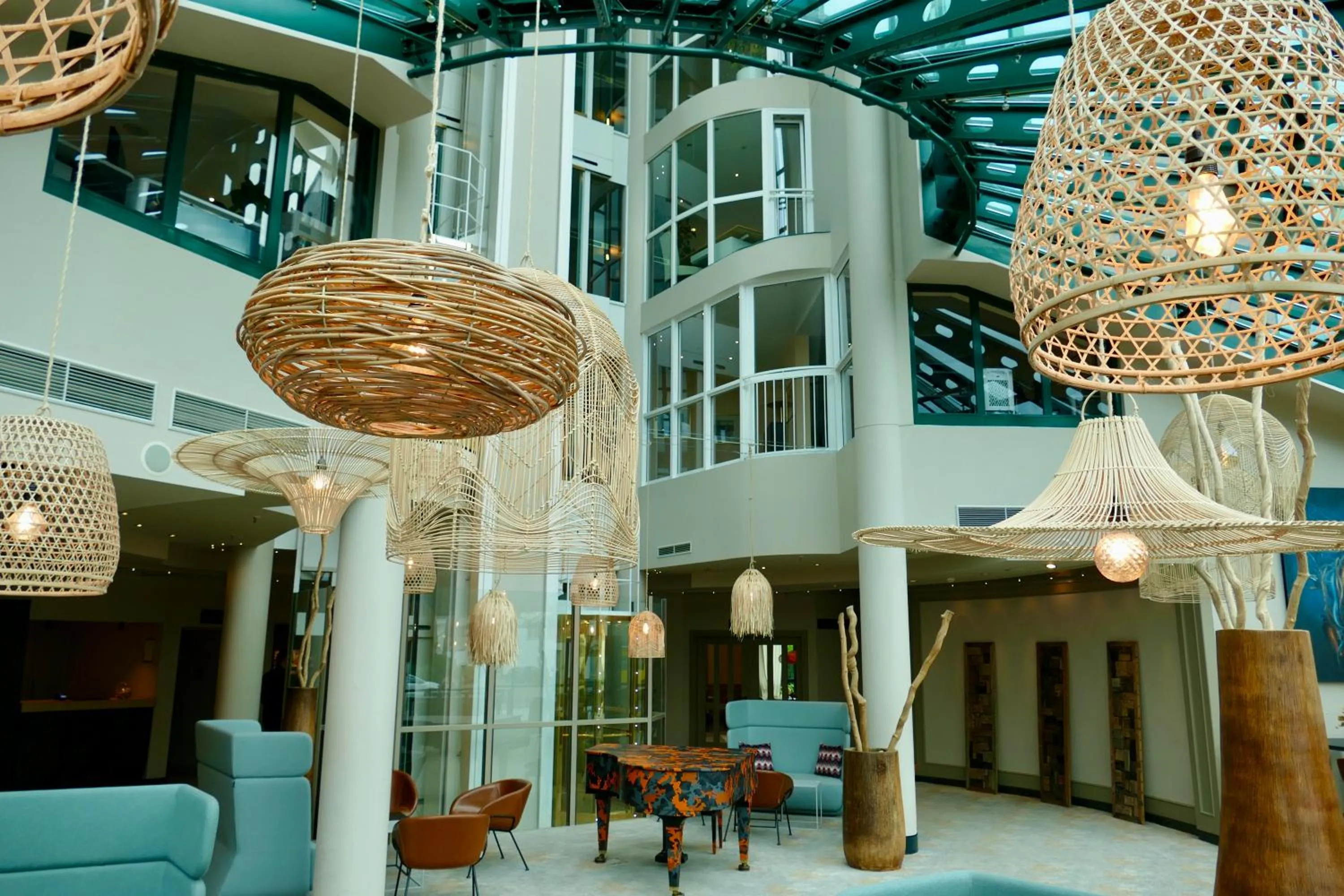 Lobby or reception in Hotel Amadeus Frankfurt