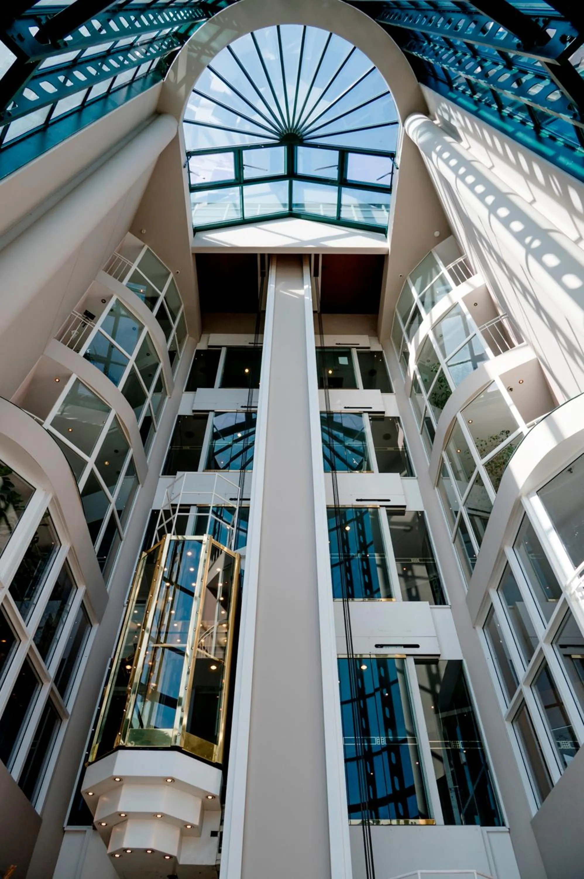 elevator in Hotel Amadeus Frankfurt