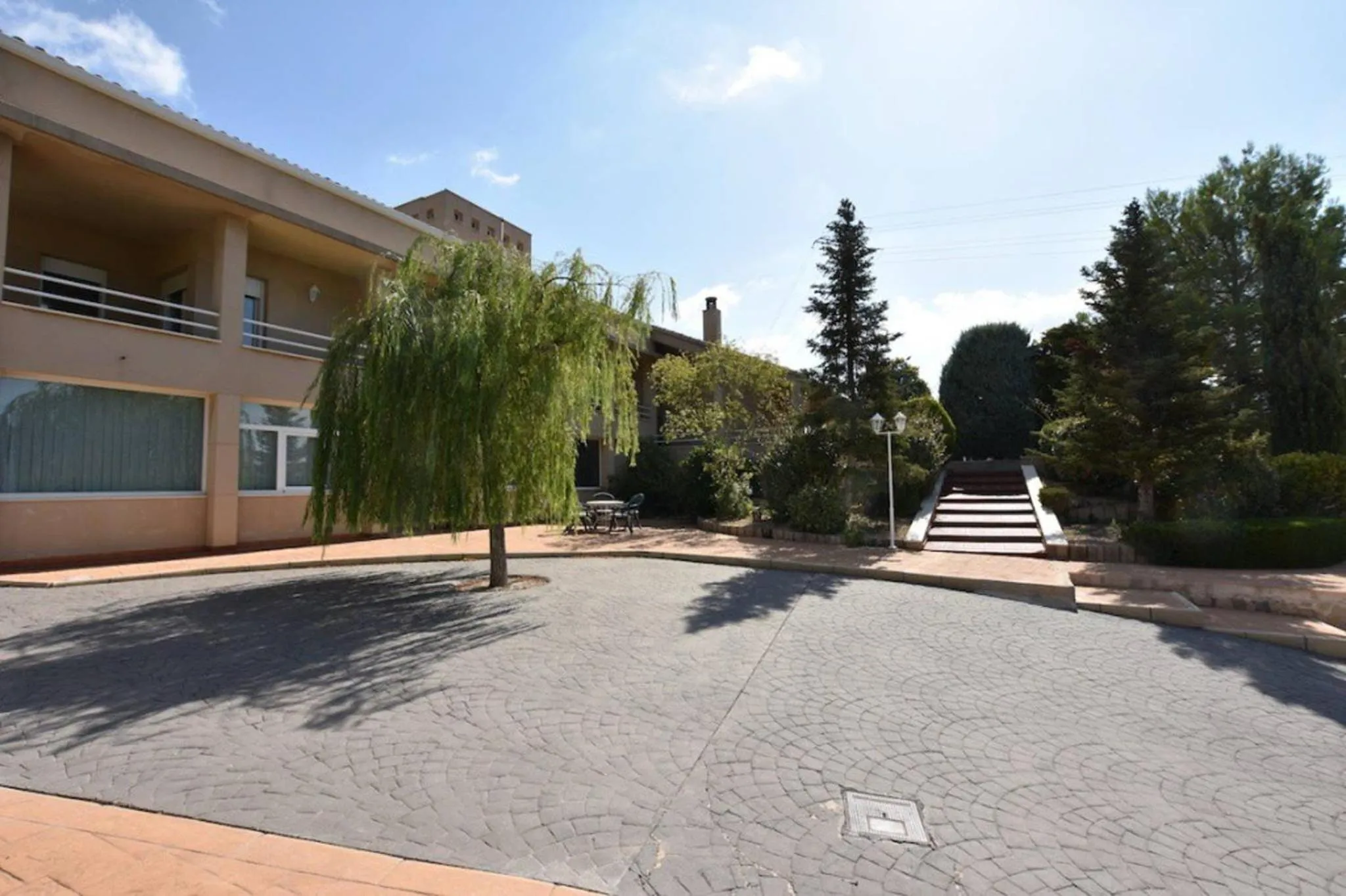 Patio in Torreta Of Gormaig, House with swimming pool