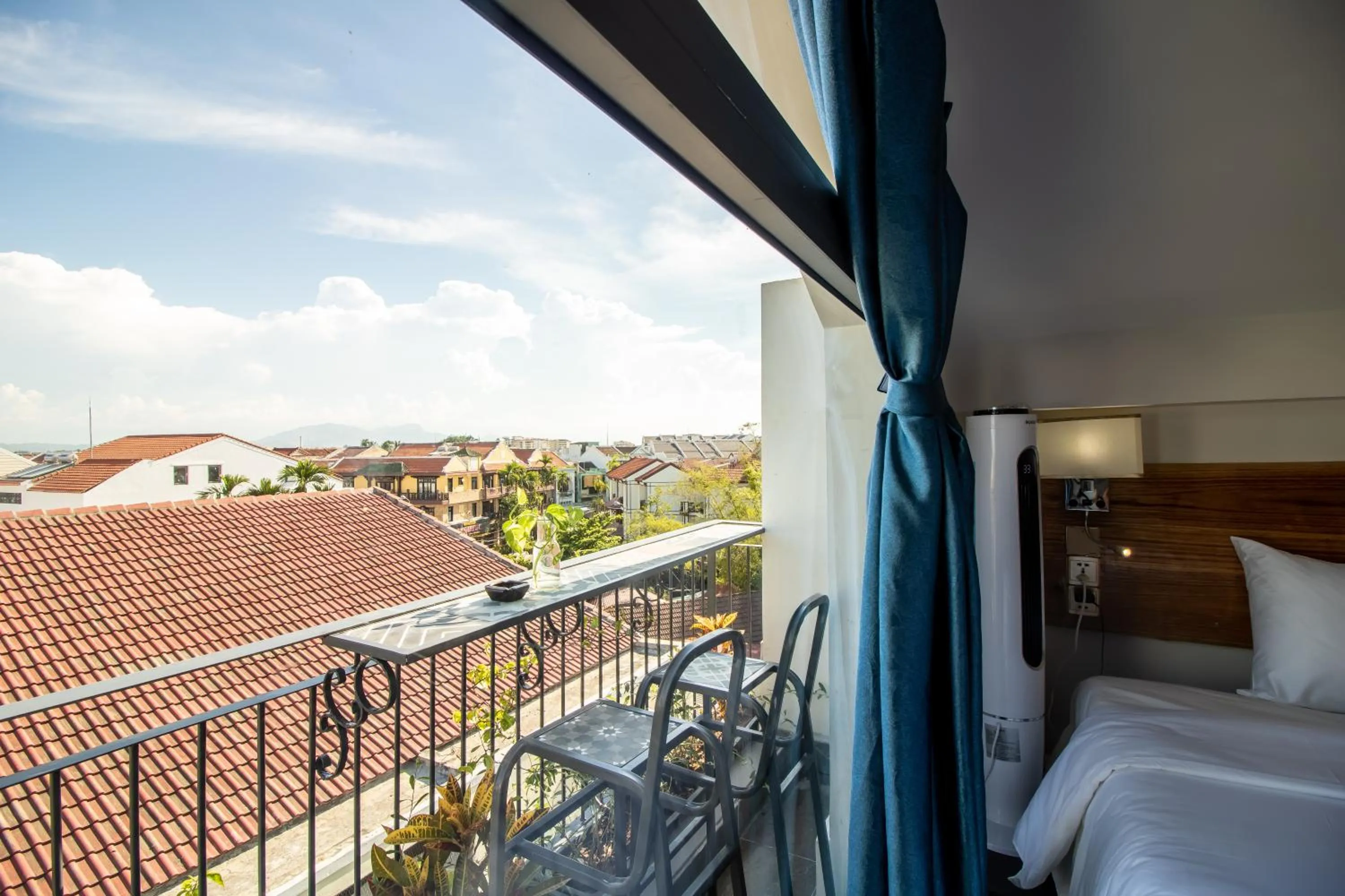 Balcony/Terrace, Bed in HOI AN HEART LODGE