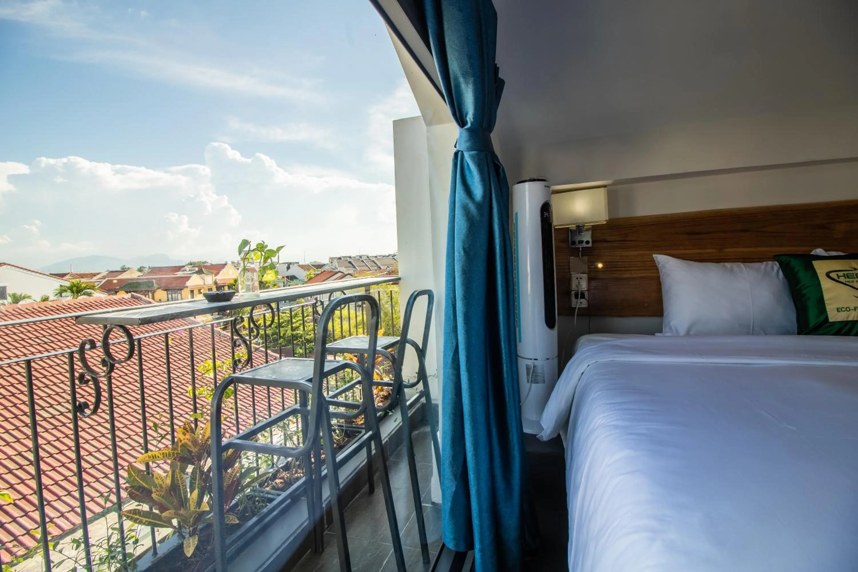 Balcony/Terrace, Bed in HOI AN HEART LODGE