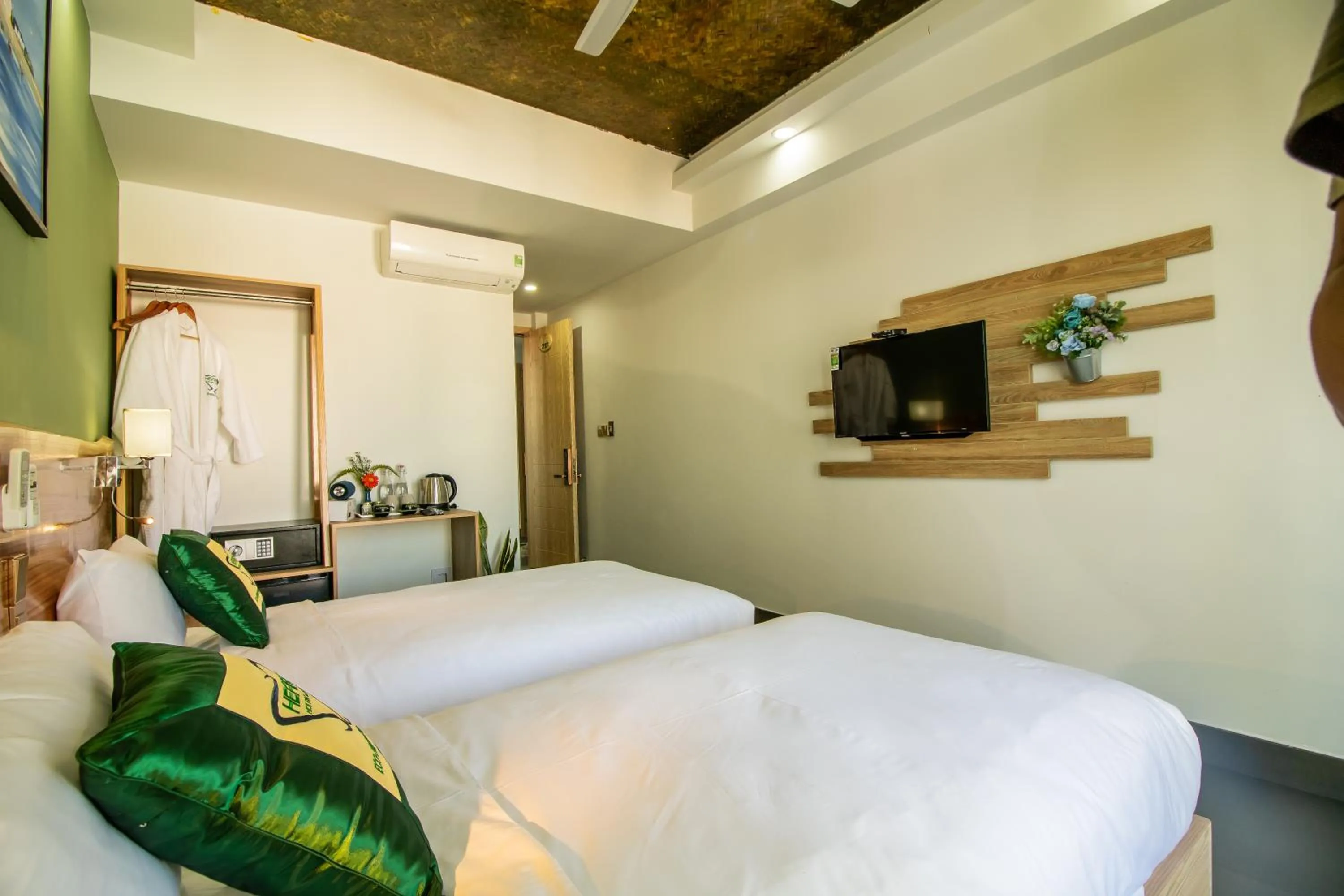 Bed in HOI AN HEART LODGE