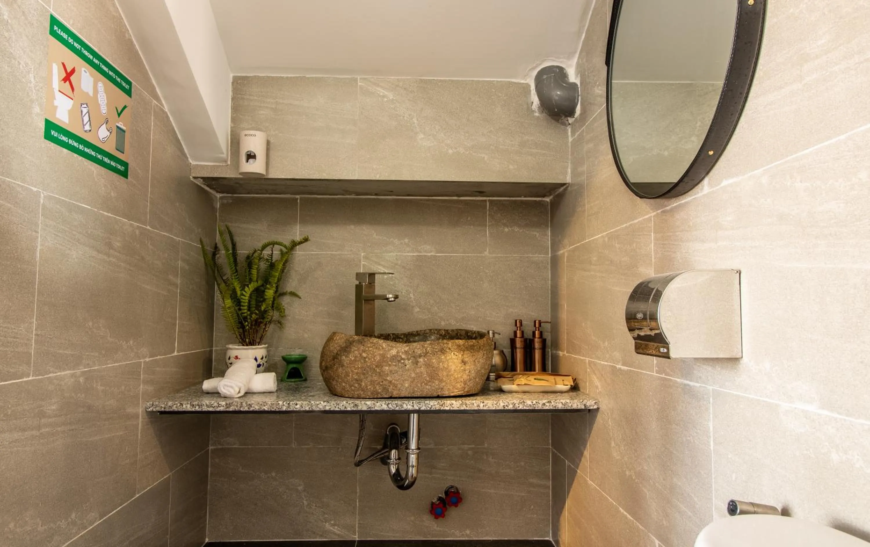 Bathroom in HOI AN HEART LODGE