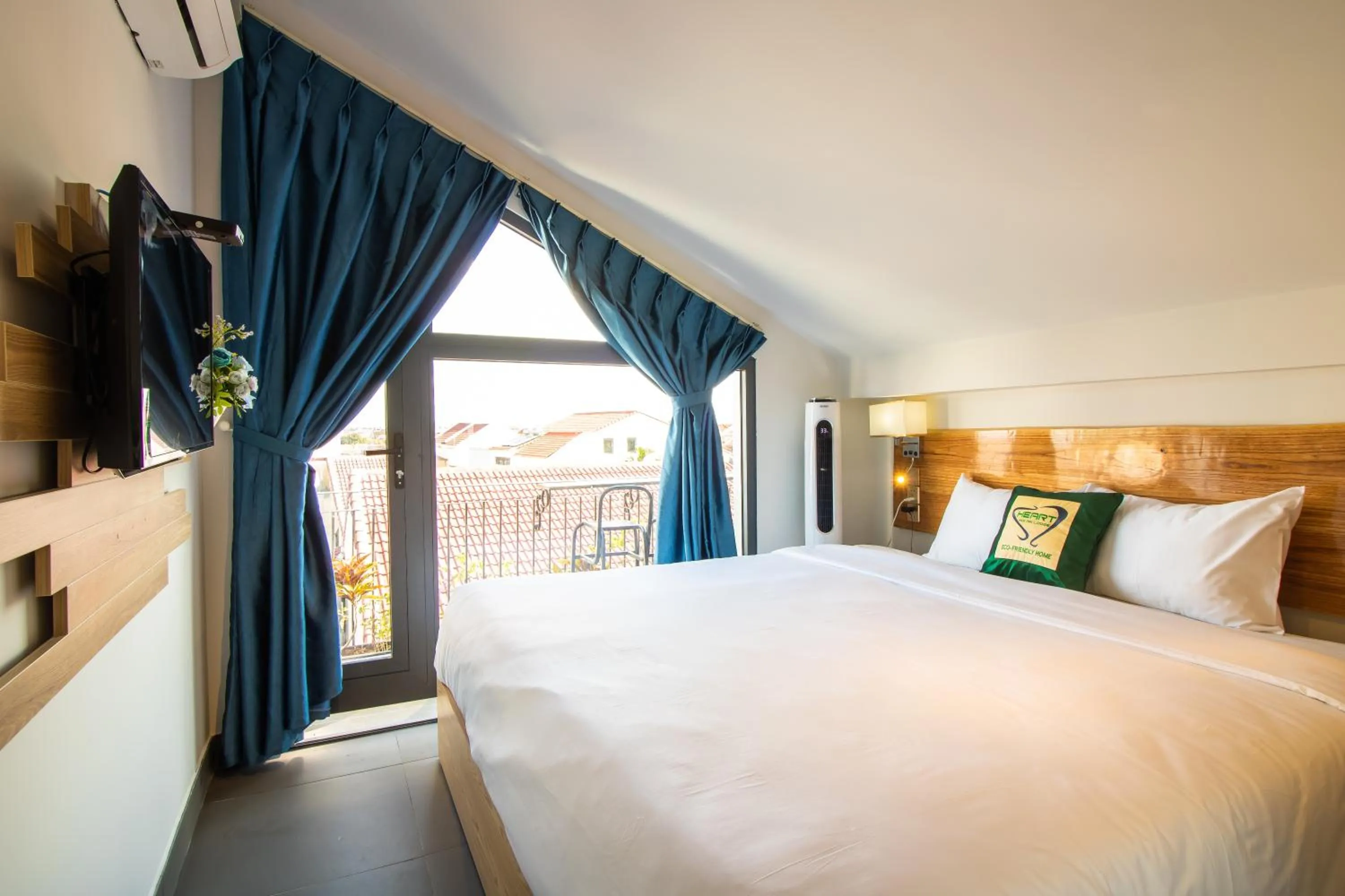 Bed in HOI AN HEART LODGE