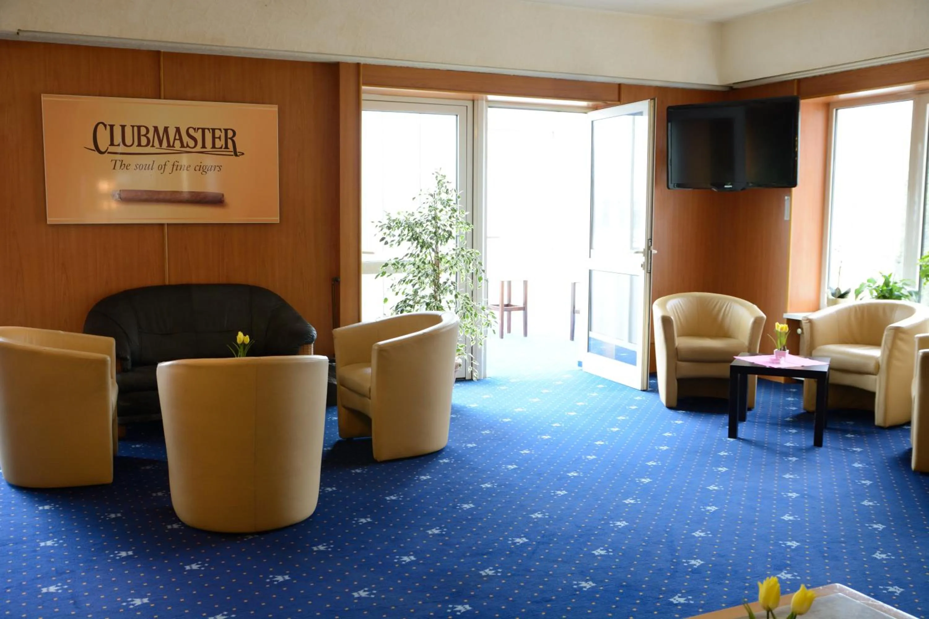 Communal lounge/ TV room in AVALON Hotelpark Königshof